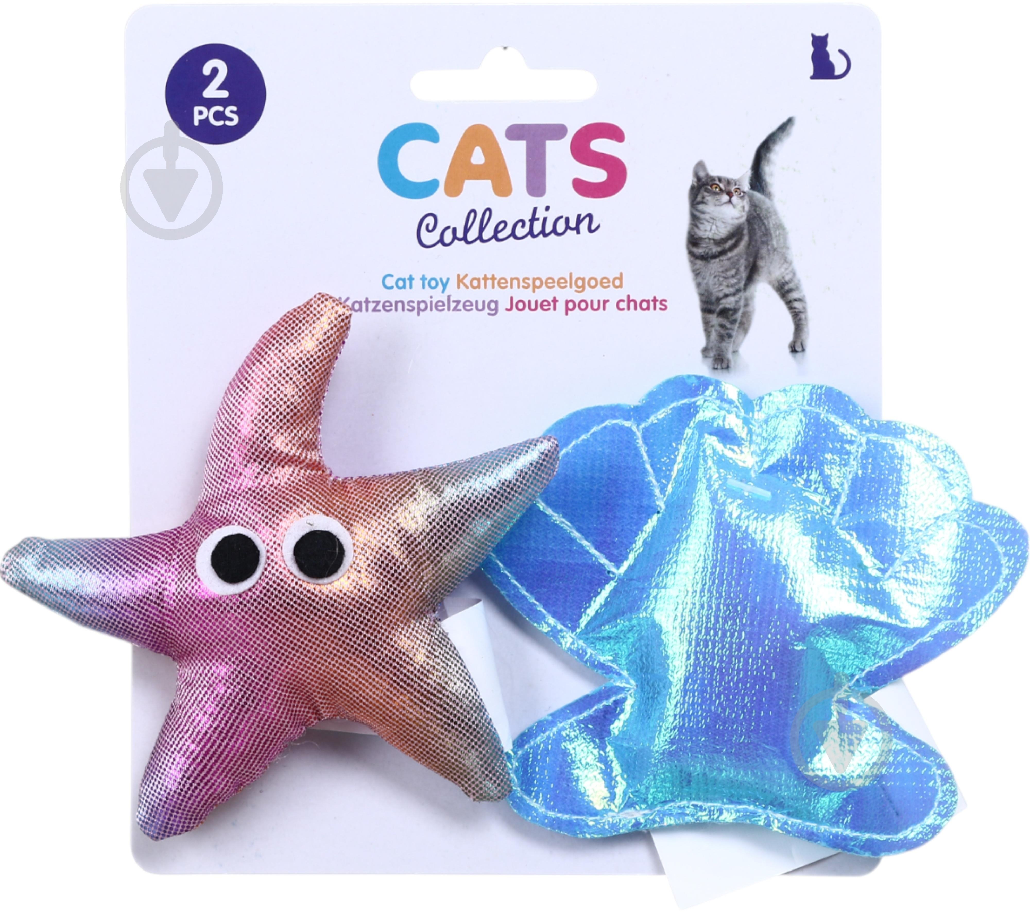 Іграшка для котів Cats Collection Морська зірка та Черепашка 10 см (498100450) в асортименті (498100450) - фото 1 Іграшка для котів Cats Collection Морська зірка та Черепашка 10 см (498100450) в асортименті (498100450) - фото 1