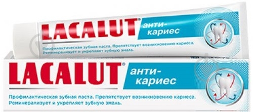 Зубная паста Lacalut Anti-caries 75 мл - фото 1