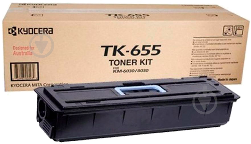 Картридж Kyocera 47K TK-655 black - фото 1 Картридж Kyocera 47K TK-655 black - фото 1