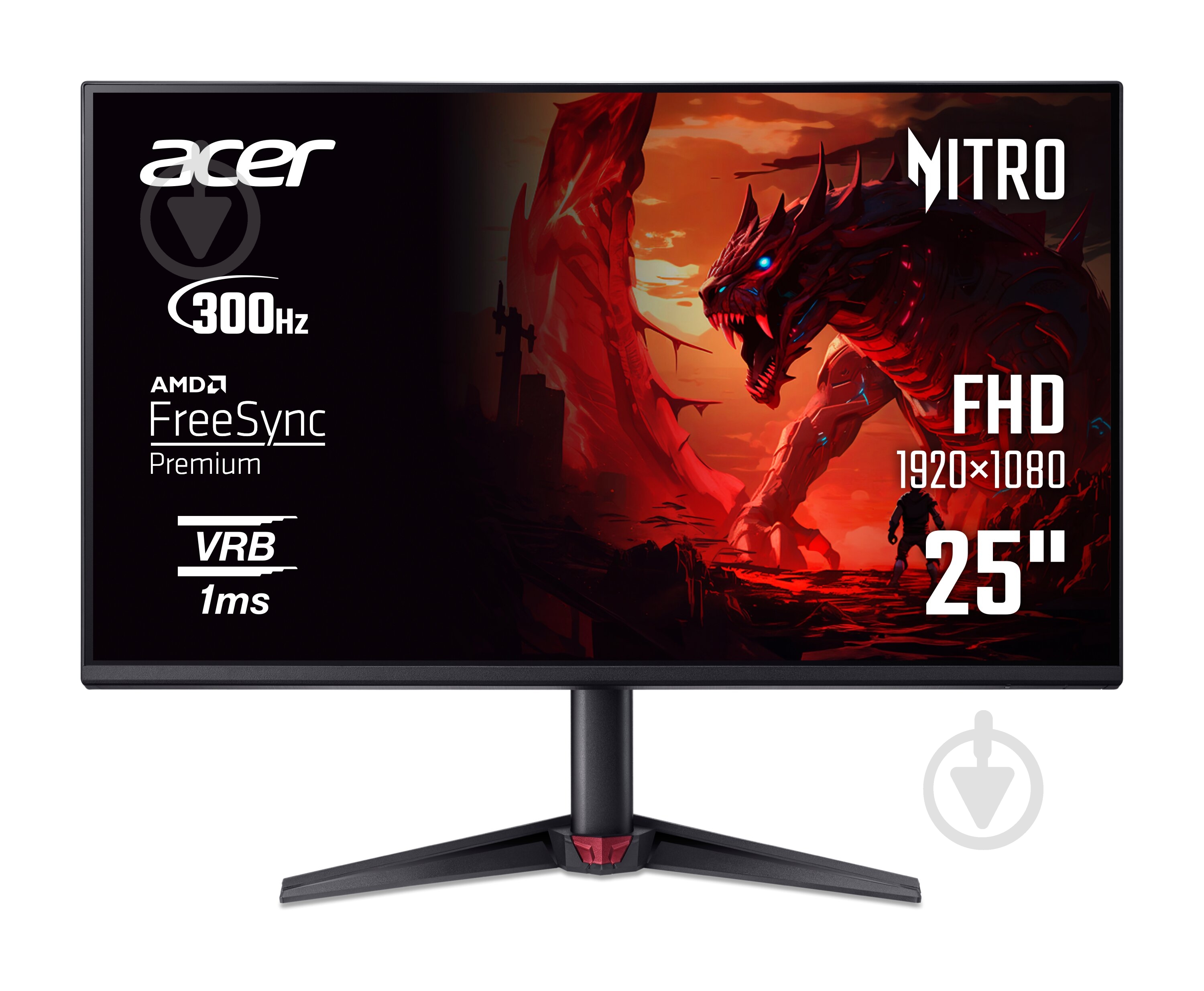 Монитор Acer Nitro VG250QF3bmiipx 24,5" (UM.KV0EE.301) - фото 1