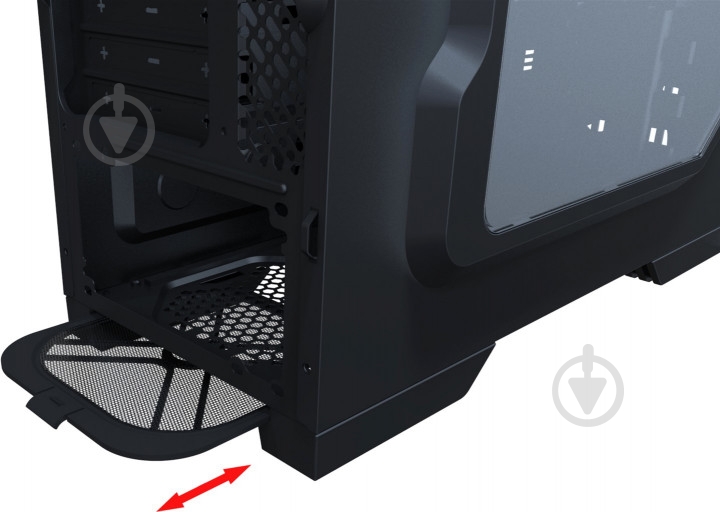 Корпус GameMax G529 Black (G529-B) - фото 10