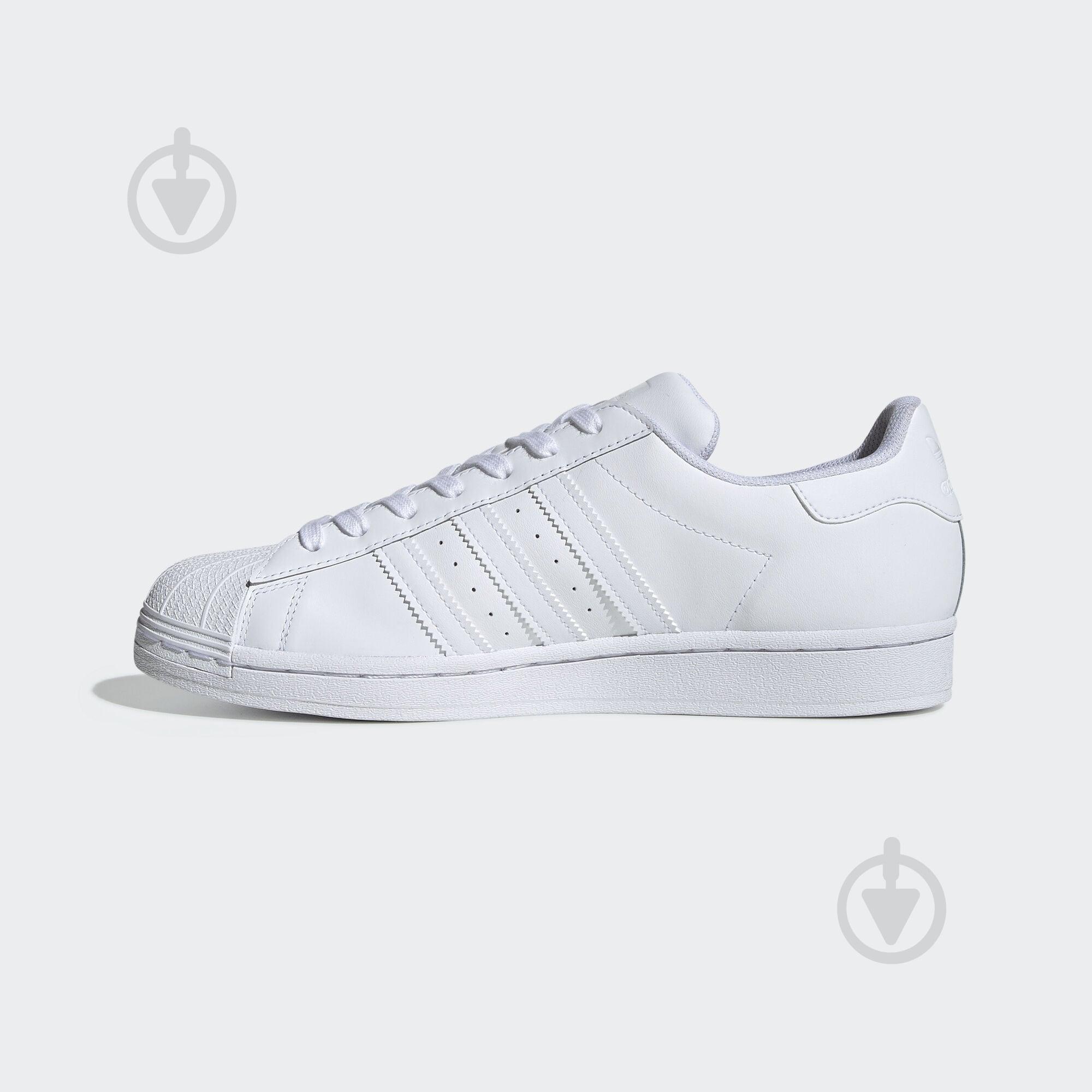 Кроссовки мужские зимние Adidas SUPERSTAR EG4960 р.45 1/3 белые - фото 6