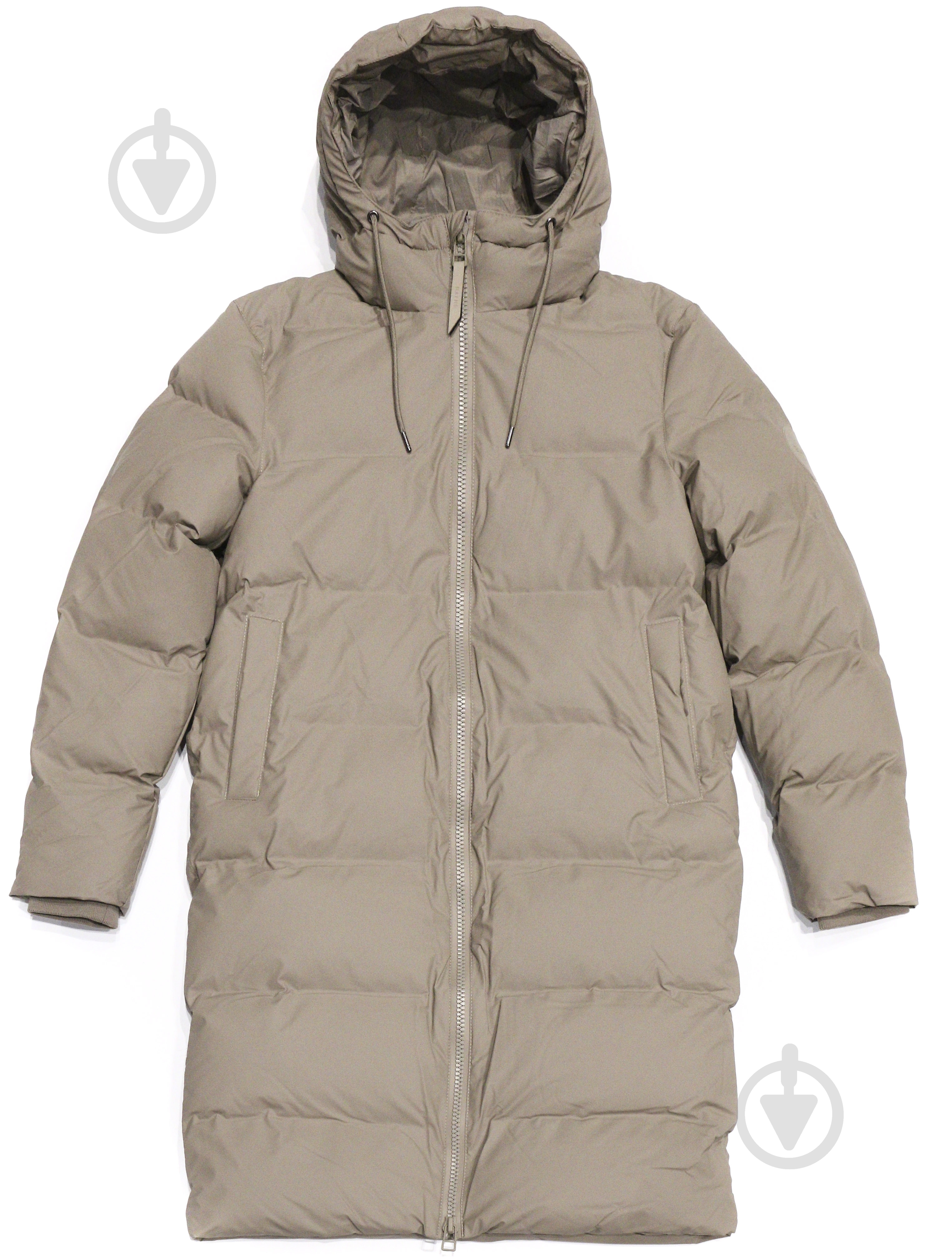Пуховик Rains LONG PUFFER JACKET 15070-10 р.S-M бежевий - фото 1 Пуховик Rains LONG PUFFER JACKET 15070-10 р.S-M бежевий - фото 1