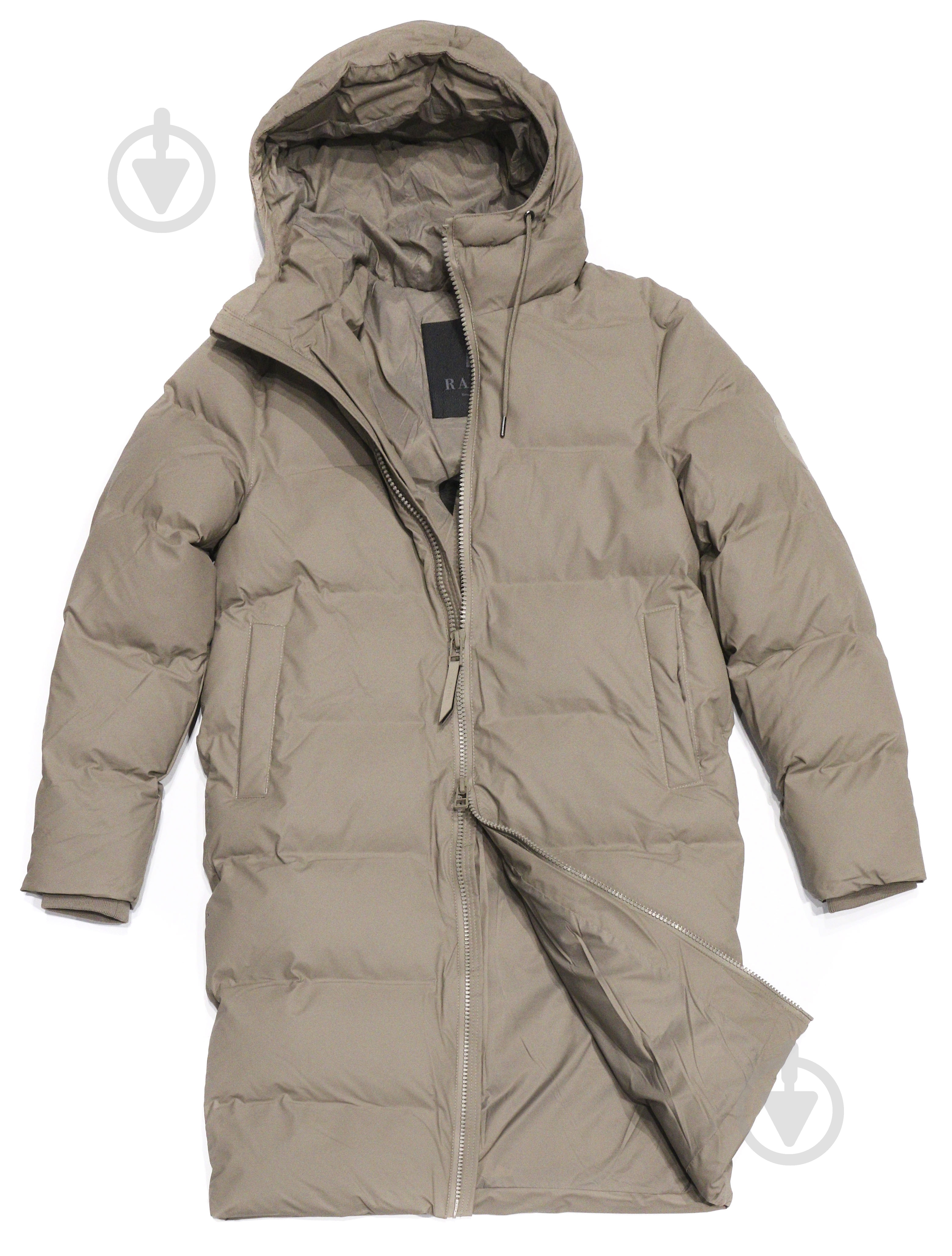 Пуховик Rains LONG PUFFER JACKET 15070-10 р.S-M бежевий - фото 3 Пуховик Rains LONG PUFFER JACKET 15070-10 р.S-M бежевий - фото 3