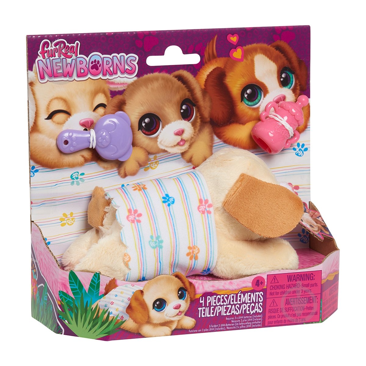 Інтерактивний ігровий набір FurReal Friends серії Newborns Цуценятко 28074 - фото 1