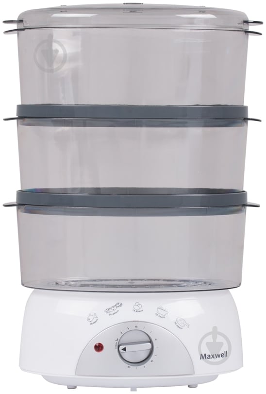 Пароварка Maxwell MW-1202 W - фото 2