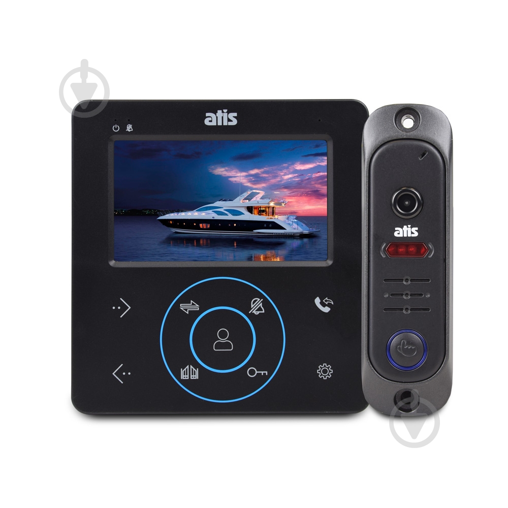 Комплект Atis видеодомофона AD-480 B Kit box 114346 - фото 1 Комплект Atis видеодомофона AD-480 B Kit box 114346 - фото 1