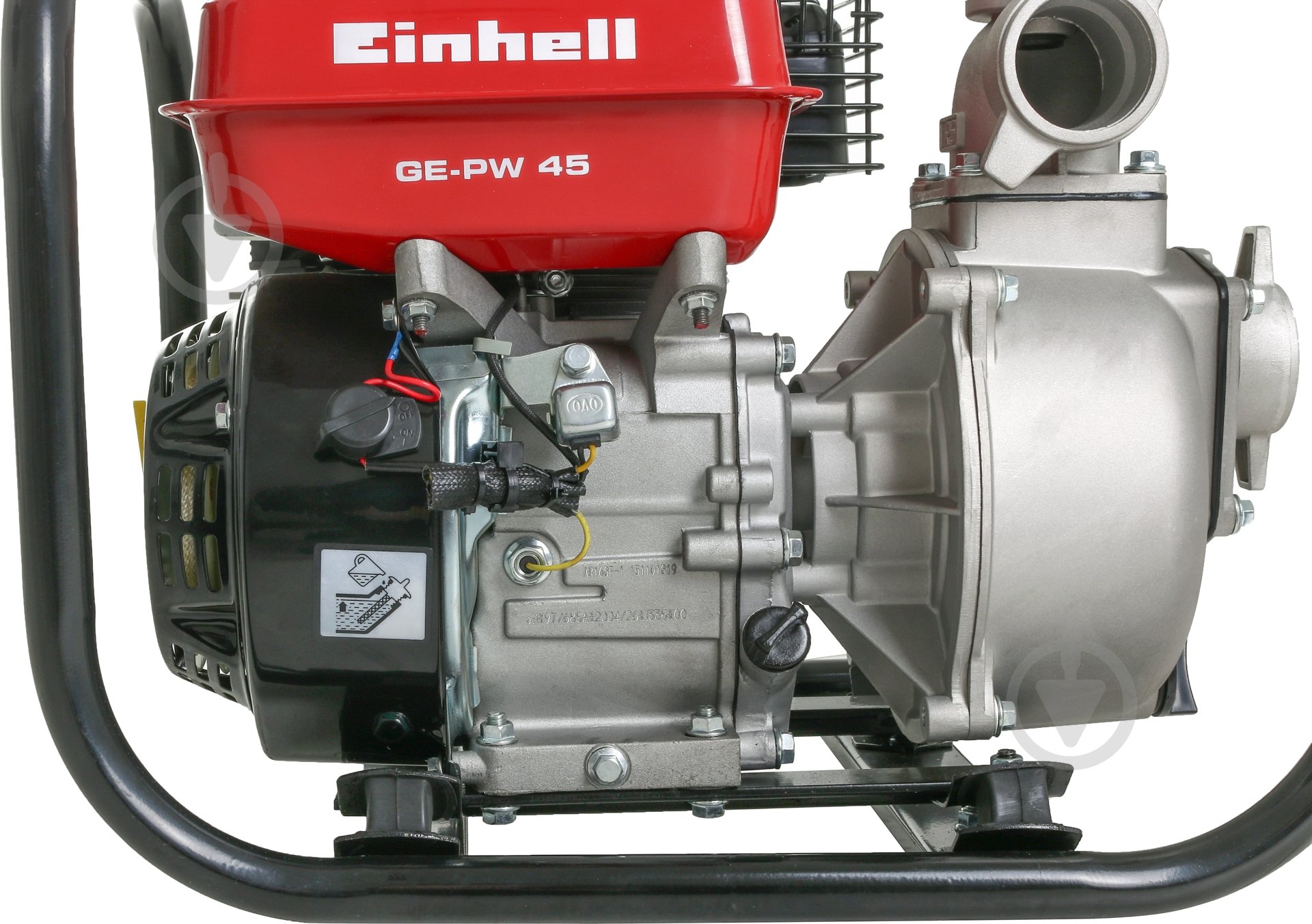 Мотопомпа бензиновая Einhell GE-PW 45 - фото 4