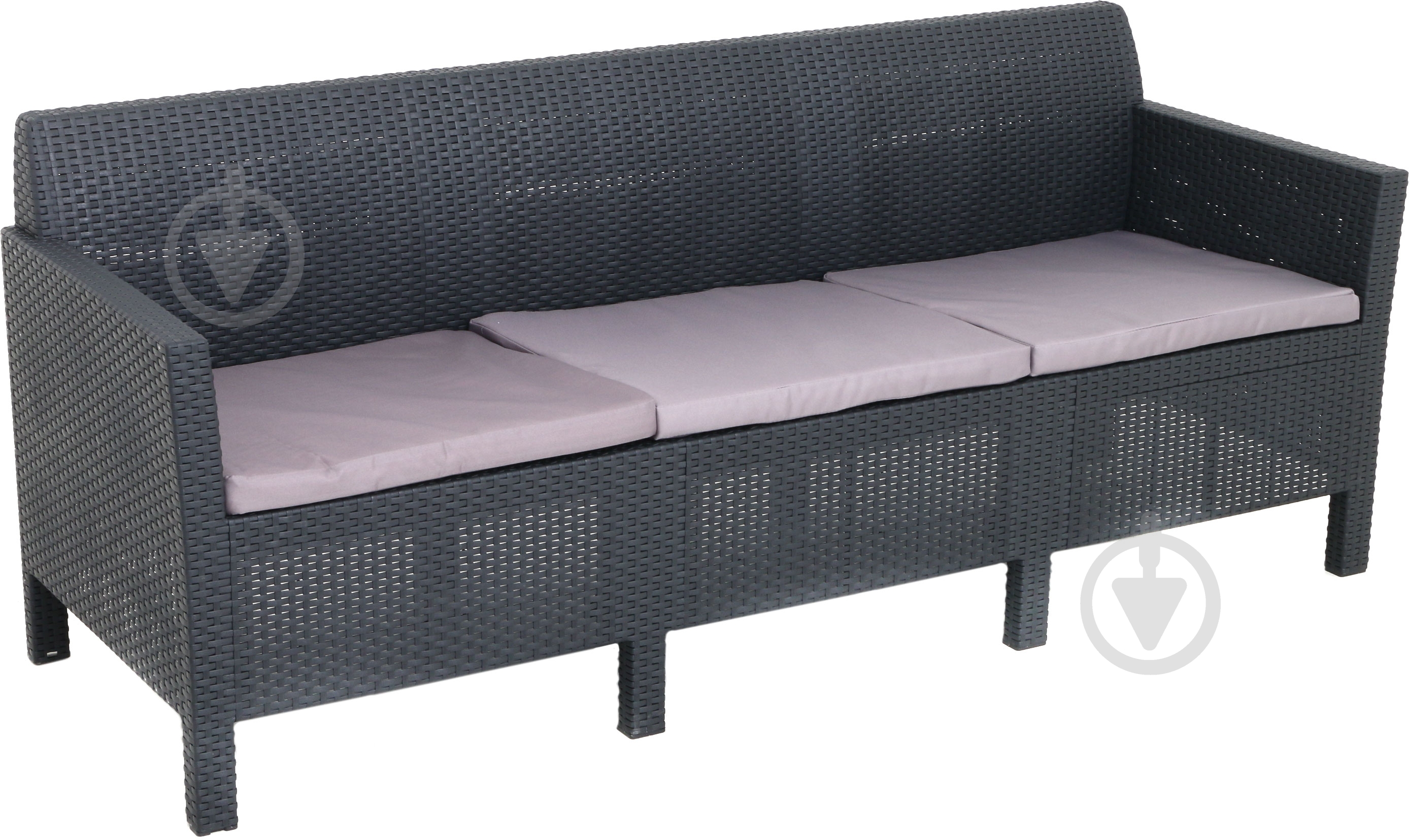 Комплект мебели Keter Orlando антрацит - фото 4