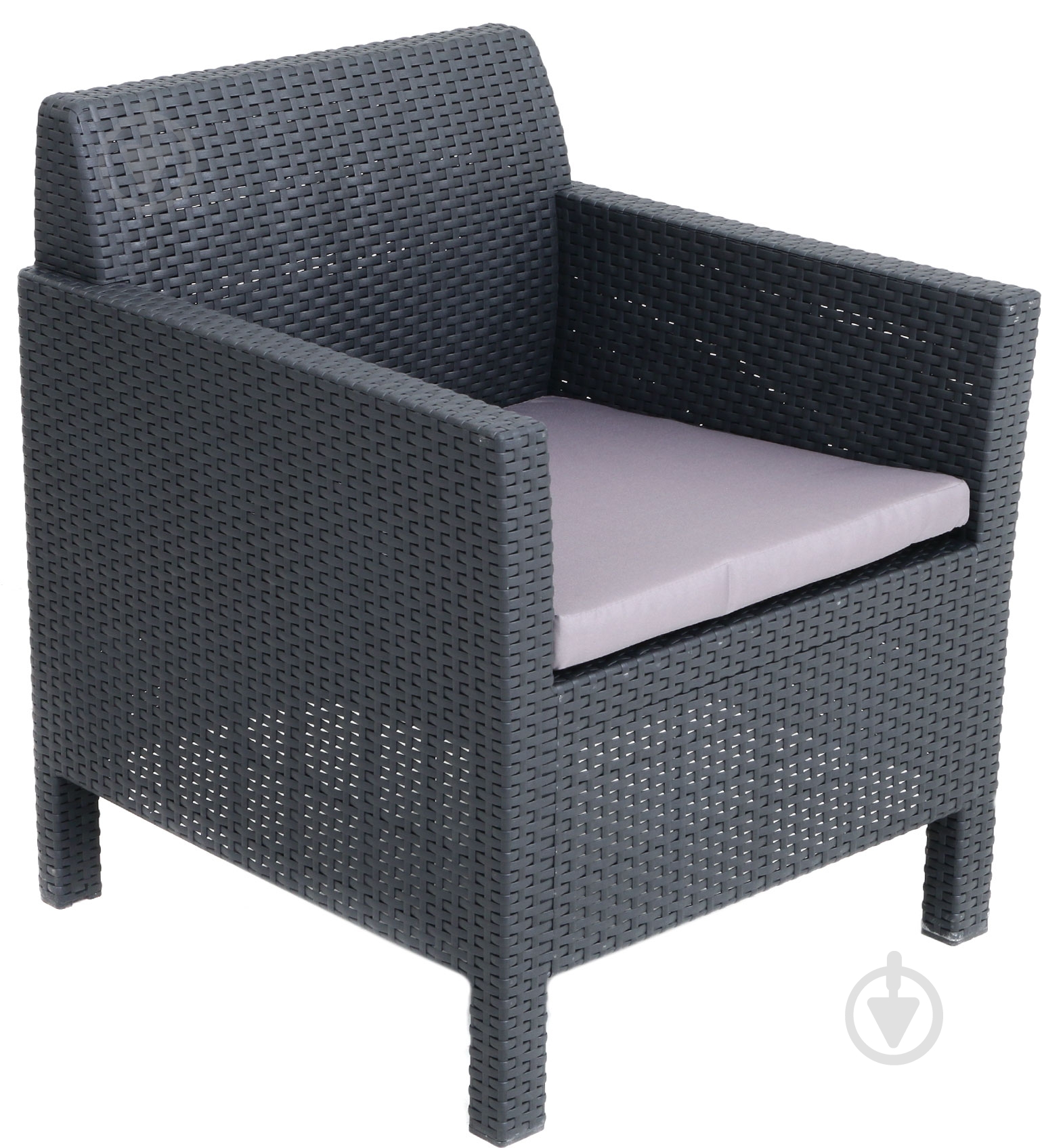 Комплект мебели Keter Orlando антрацит - фото 6