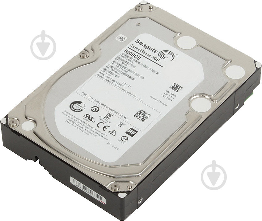 Жесткий диск Seagate Surveillance 6 ТБ 3,5" SATA III (ST6000VX0001) - фото 2 Жесткий диск Seagate Surveillance 6 ТБ 3,5" SATA III (ST6000VX0001) - фото 2