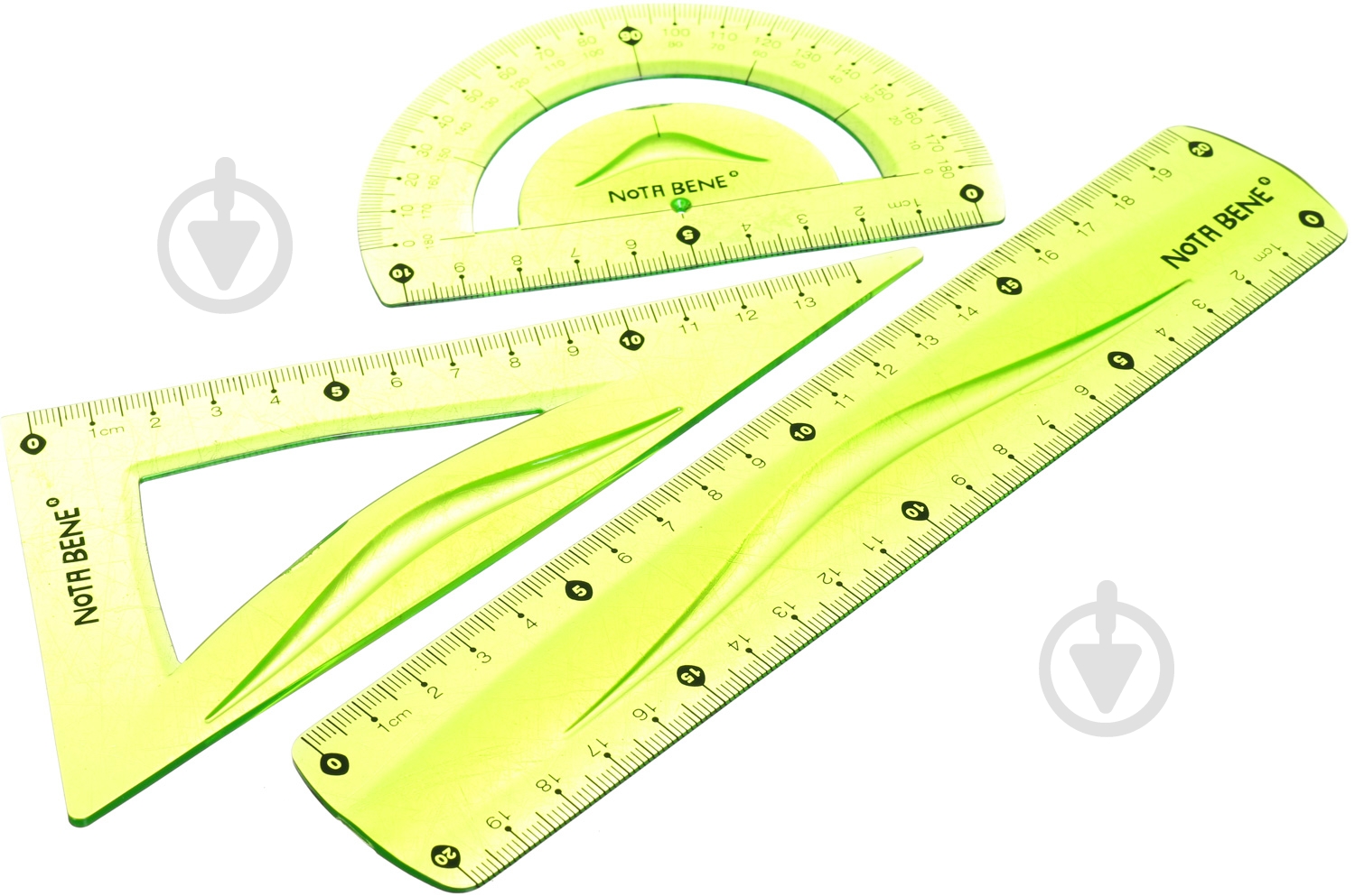 Набор линеек 3 предмета гибкие Nota Bene - фото 1 Набор линеек 3 предмета гибкие Nota Bene - фото 1