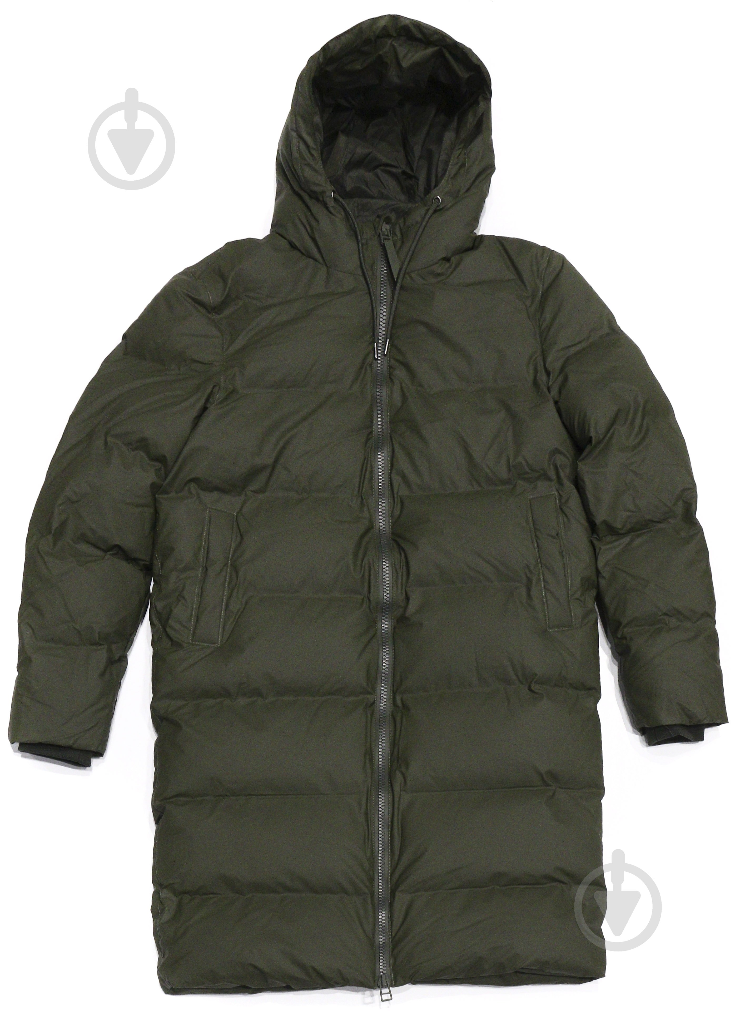 Пуховик Rains LONG PUFFER JACKET 15070-03 р.S-M зеленый - фото 1 Пуховик Rains LONG PUFFER JACKET 15070-03 р.S-M зеленый - фото 1