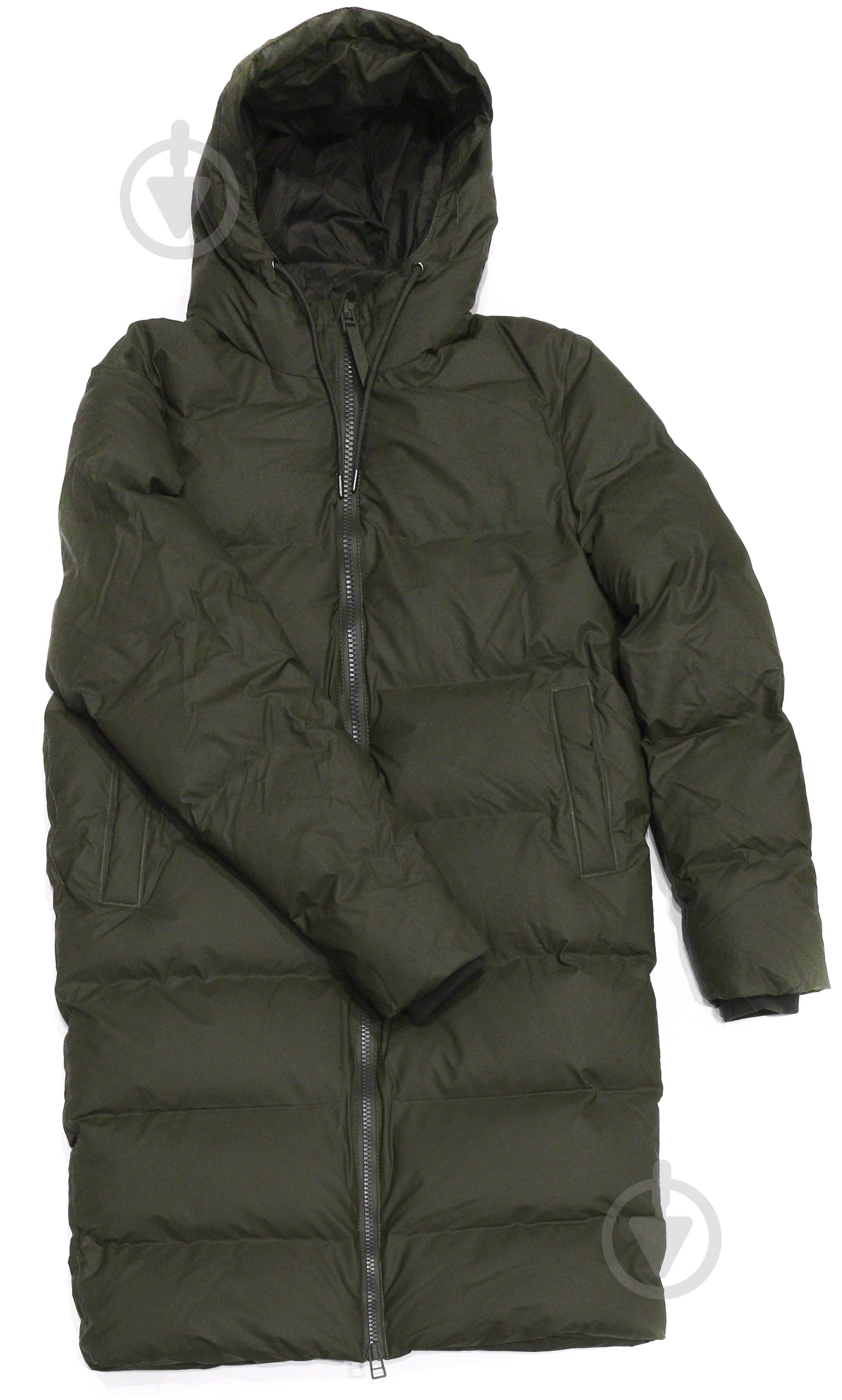 Пуховик Rains LONG PUFFER JACKET 15070-03 р.S-M зеленый - фото 2 Пуховик Rains LONG PUFFER JACKET 15070-03 р.S-M зеленый - фото 2