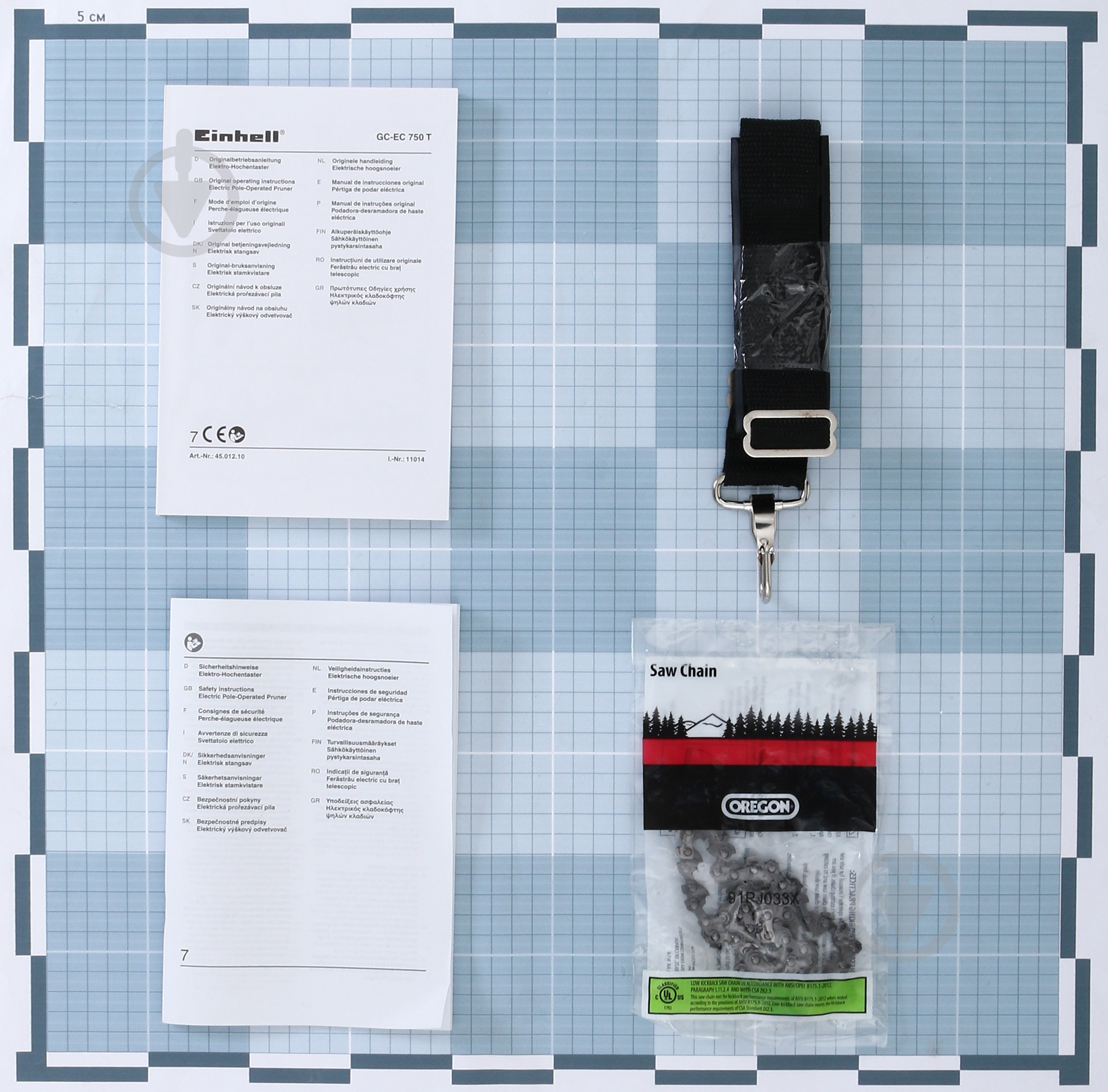 Высоторез Einhell GC-EC 750 T Kit - фото 6