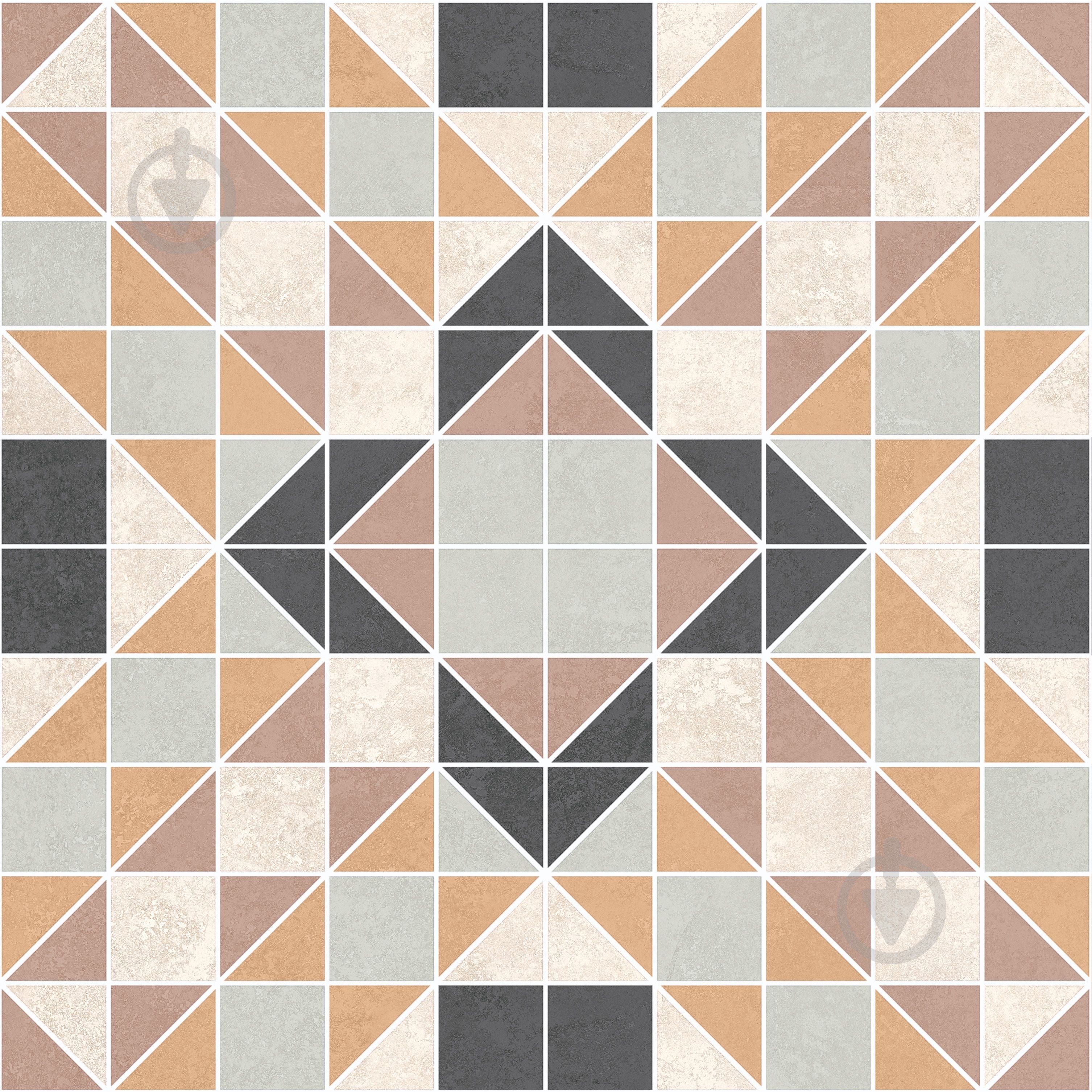 Плитка Kompas Mosaic 45 F\DEC P NR Mat 47х47 см (2 сорт) - фото 1