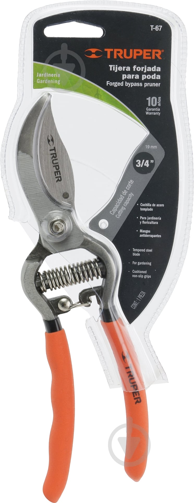 Секатор садовый Truper кованный T-67 - фото 3