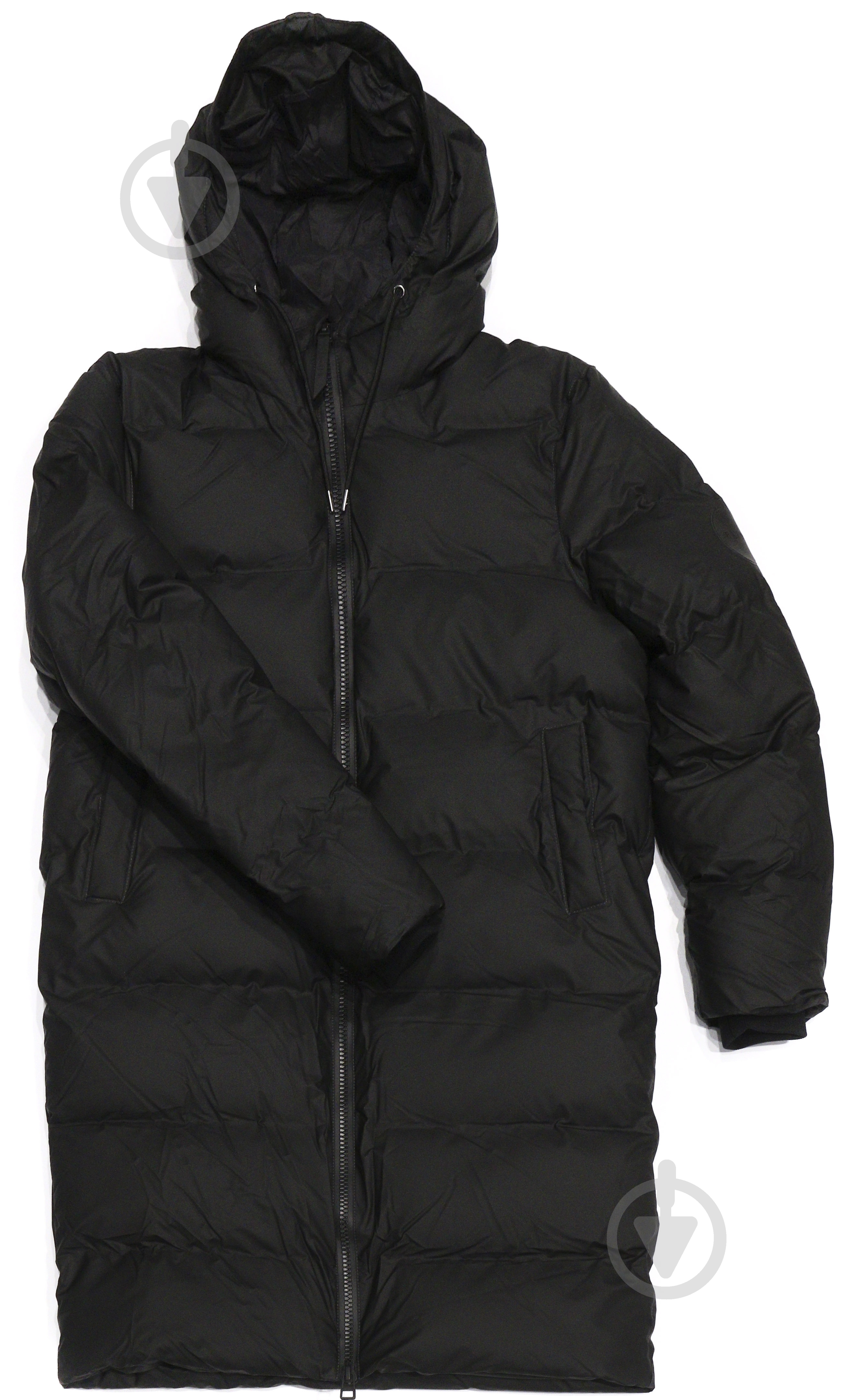 Пуховик Rains LONG PUFFER JACKET 15070-01 р.S-M чорний - фото 2