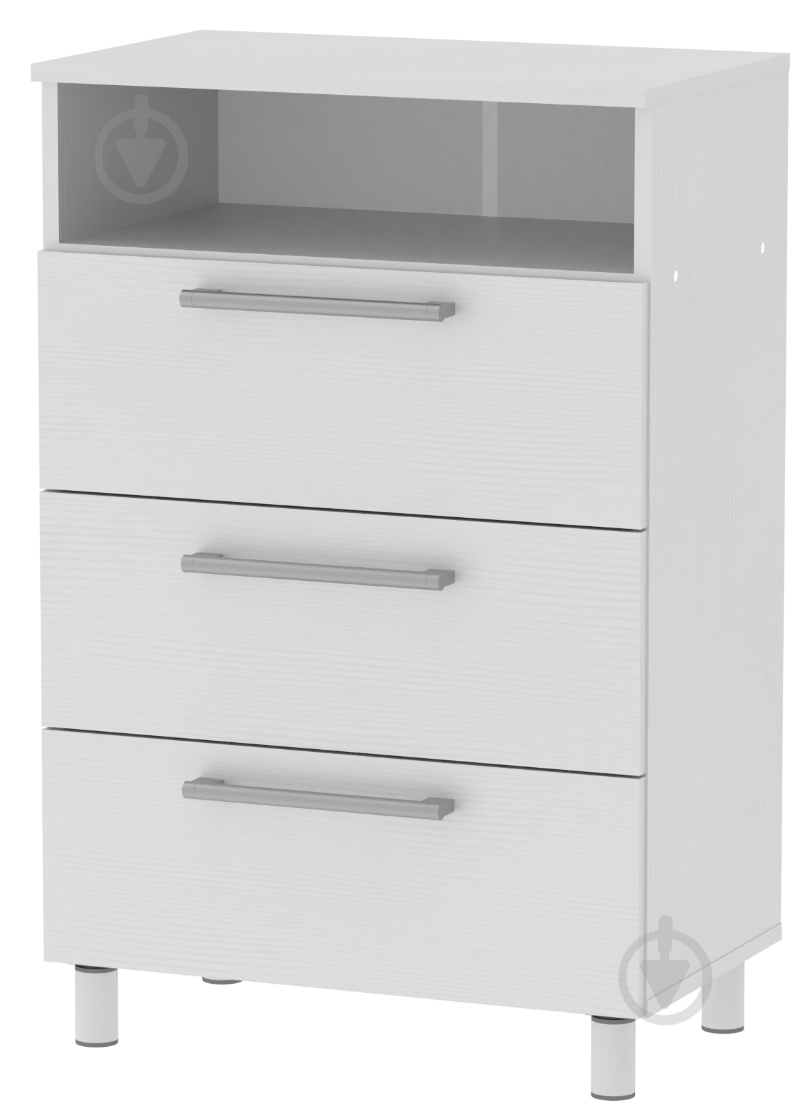 Комод Компанит 3 нимфея альба - фото 1