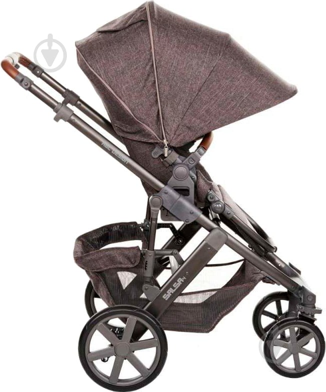 Коляска универсальная 2 в 1 ABC Design Salsa 4 Style Walnut 61424/805 - фото 3