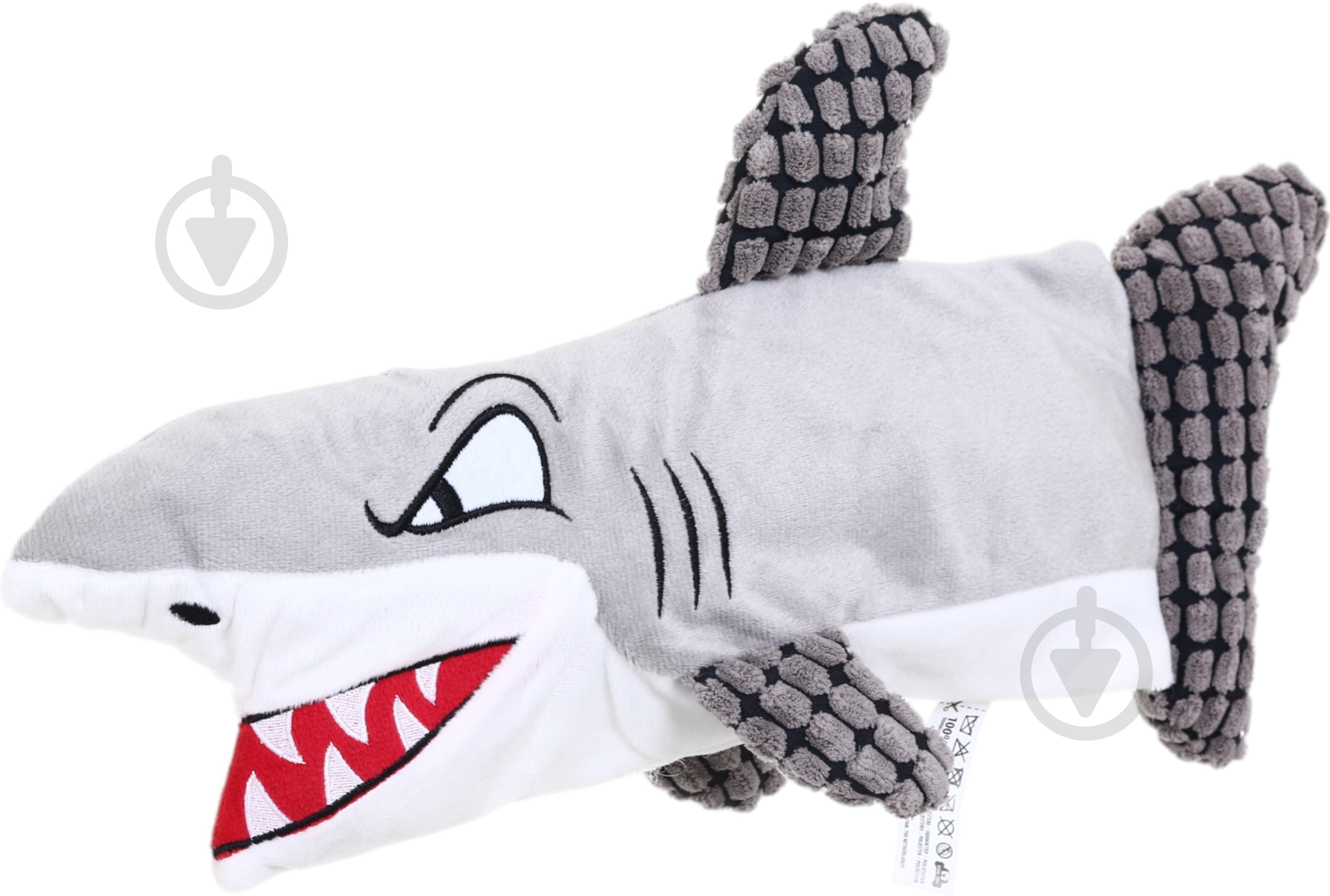 Іграшка для собак Dogs Collection Акула 43,5 см (498100200) - фото 2 Іграшка для собак Dogs Collection Акула 43,5 см (498100200) - фото 2