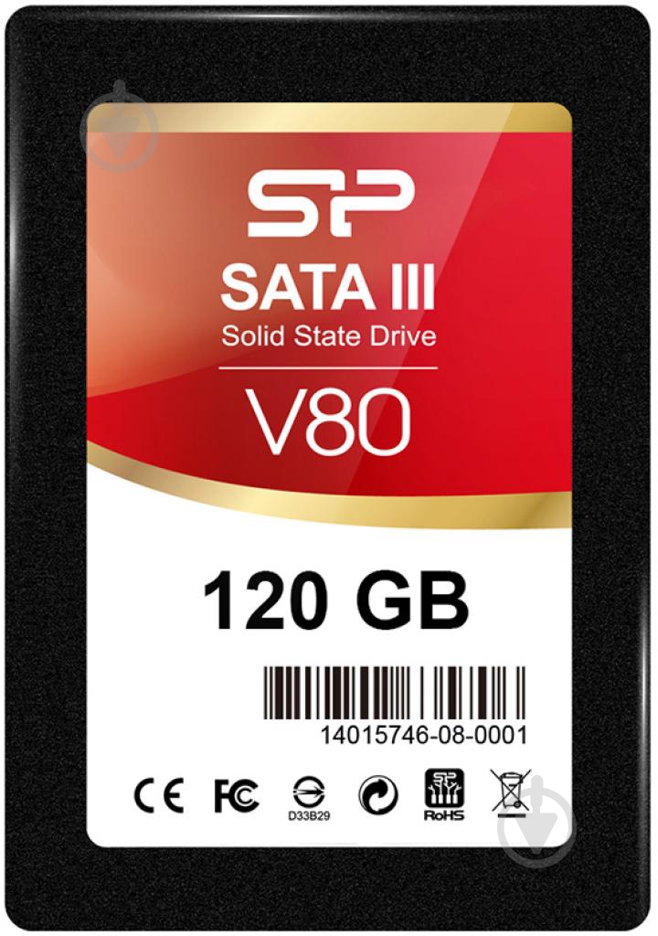 SSD-накопитель SILICON POWER Velox V80 120GB 2,5" SATA III (SP120GBSS3V80S25) - фото 1 SSD-накопитель SILICON POWER Velox V80 120GB 2,5" SATA III (SP120GBSS3V80S25) - фото 1