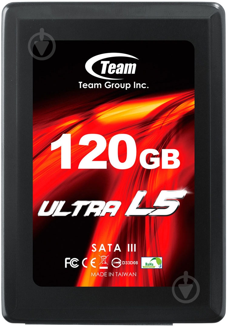 SSD-накопитель Team Ultra L5 120GB 2,5" SATA III (T253L5120GMC101) - фото 1 SSD-накопитель Team Ultra L5 120GB 2,5" SATA III (T253L5120GMC101) - фото 1