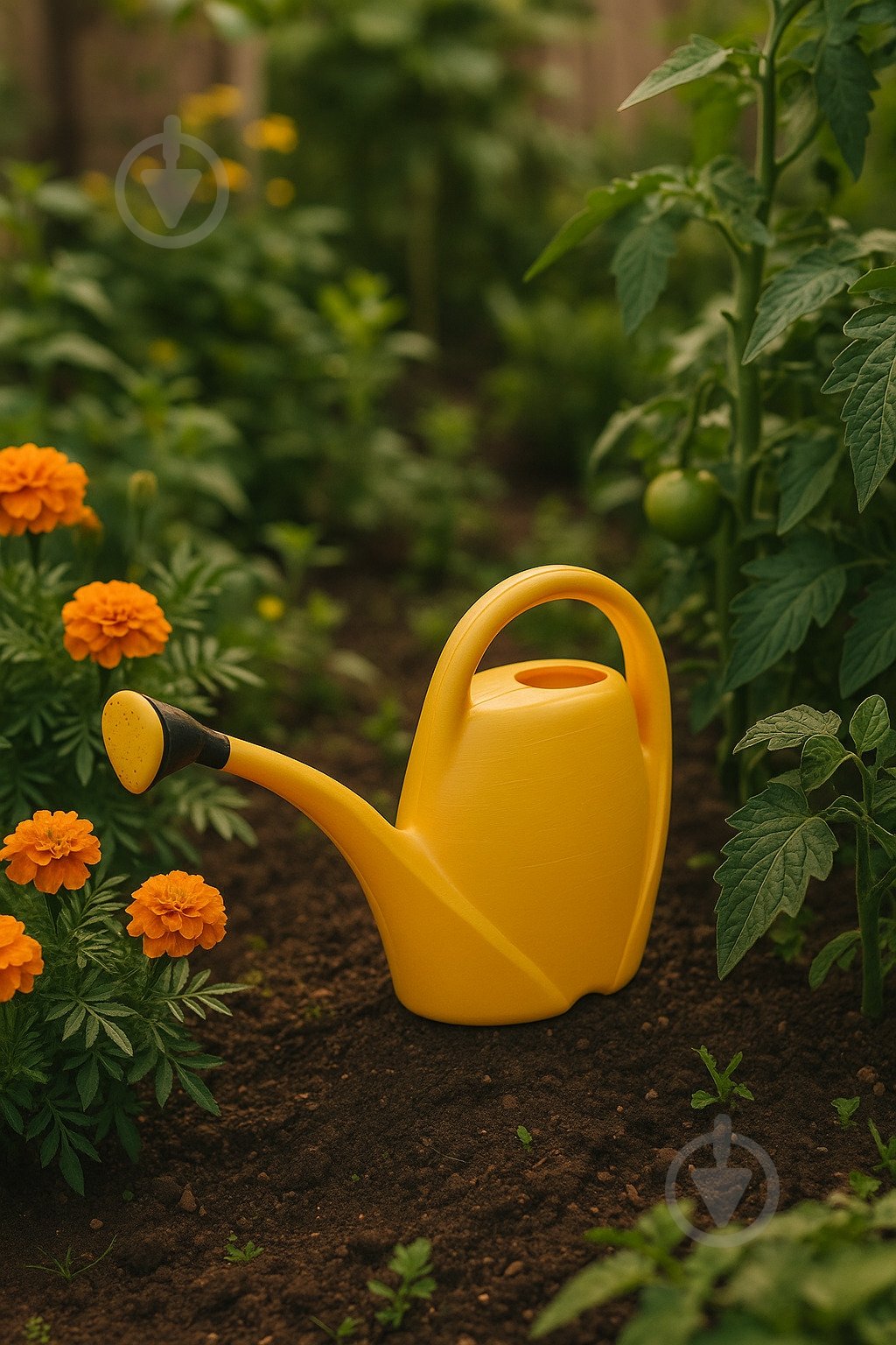 Лійка садова Plastkon Spring, 10.5 л, помаранчева - фото 3 Лійка садова Plastkon Spring, 10.5 л, помаранчева - фото 3