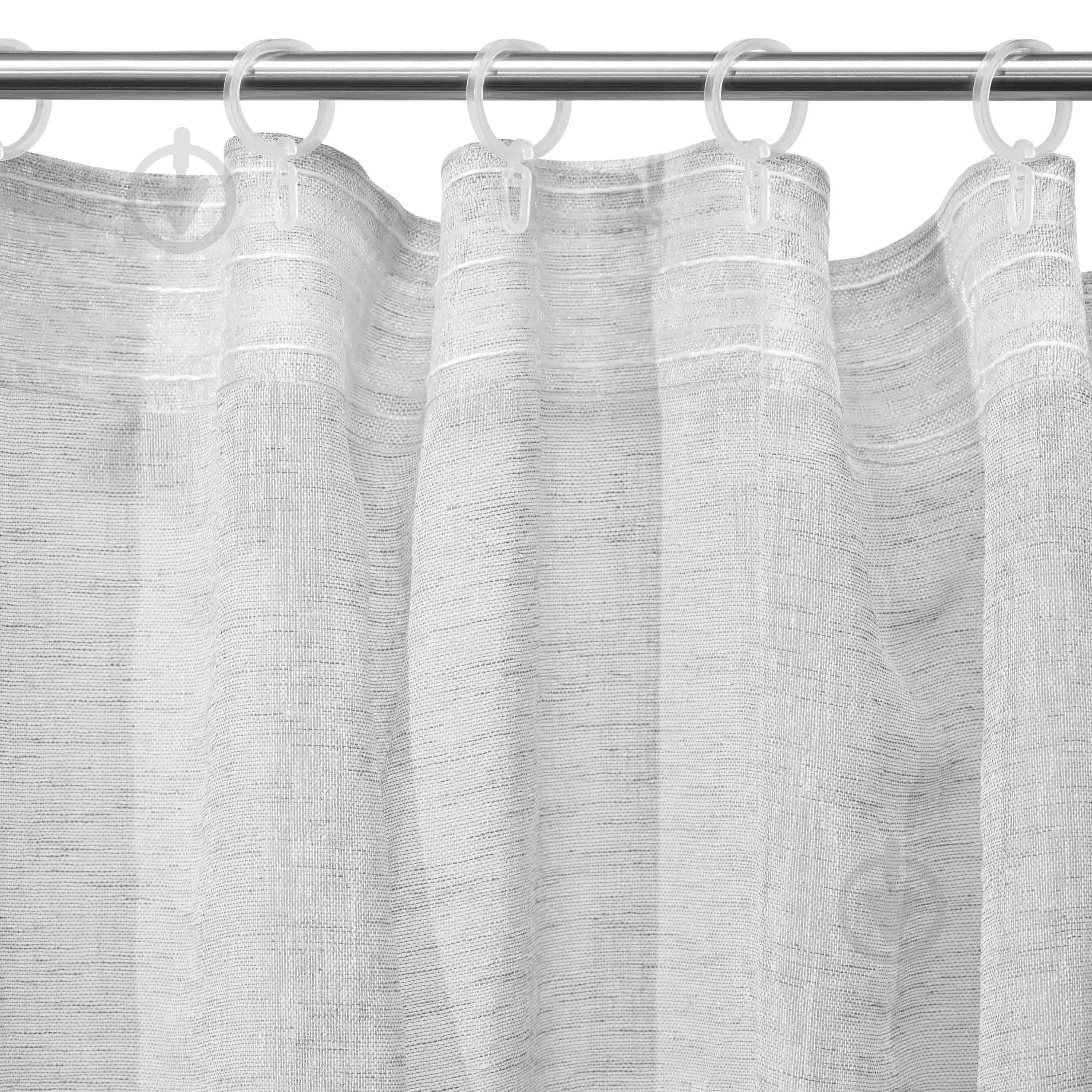 Гардина 300х270 см серый ART1050GR Ardesto - фото 3