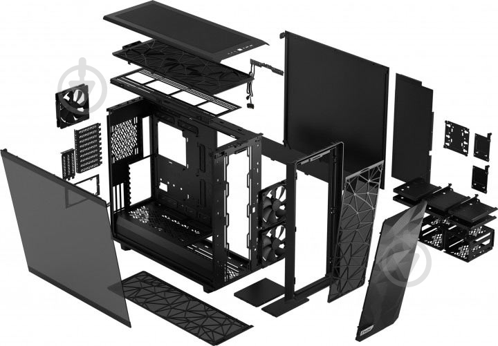 Корпус Fractal Design Meshify 2 XL Light Tempered Glass - фото 19