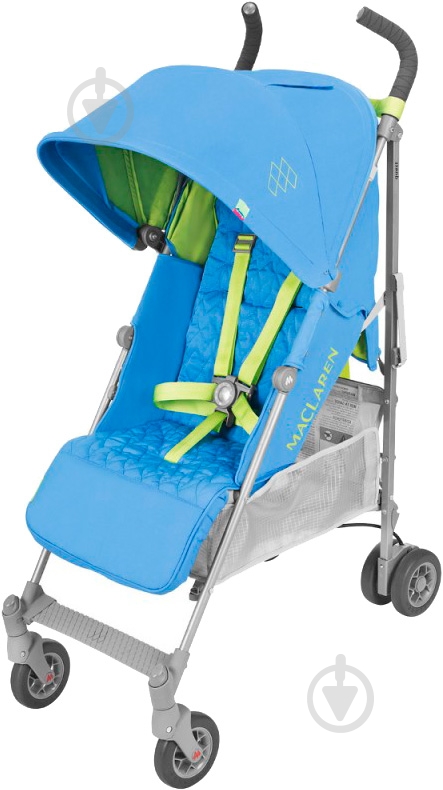 Коляска-тростина Maclaren Quest Marina-Limeade WD1G040582 - фото 1