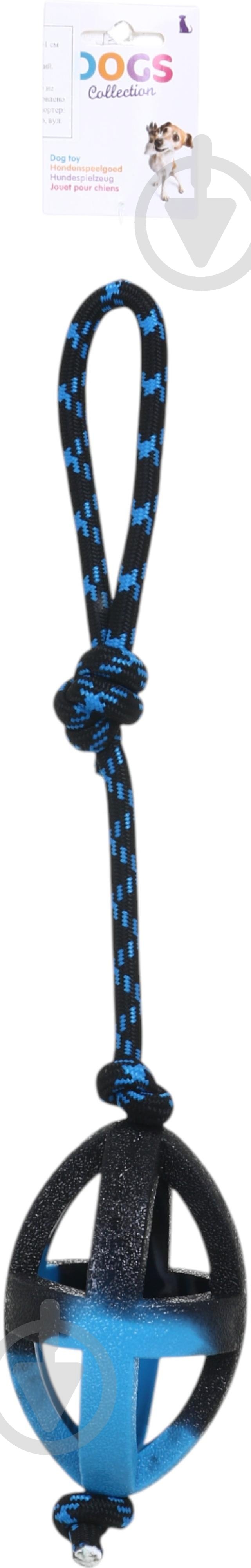 Игрушка для собак Dogs Collection Мяч с веревкой 51 см (493100020) - фото 5 Игрушка для собак Dogs Collection Мяч с веревкой 51 см (493100020) - фото 5