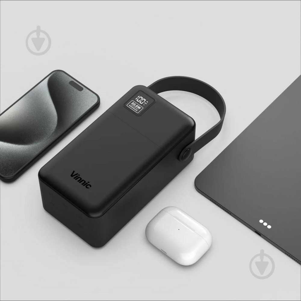 Повербанк Vinnic 60000 mAh black (4898338024586) EVEREST 4 Fast - фото 6