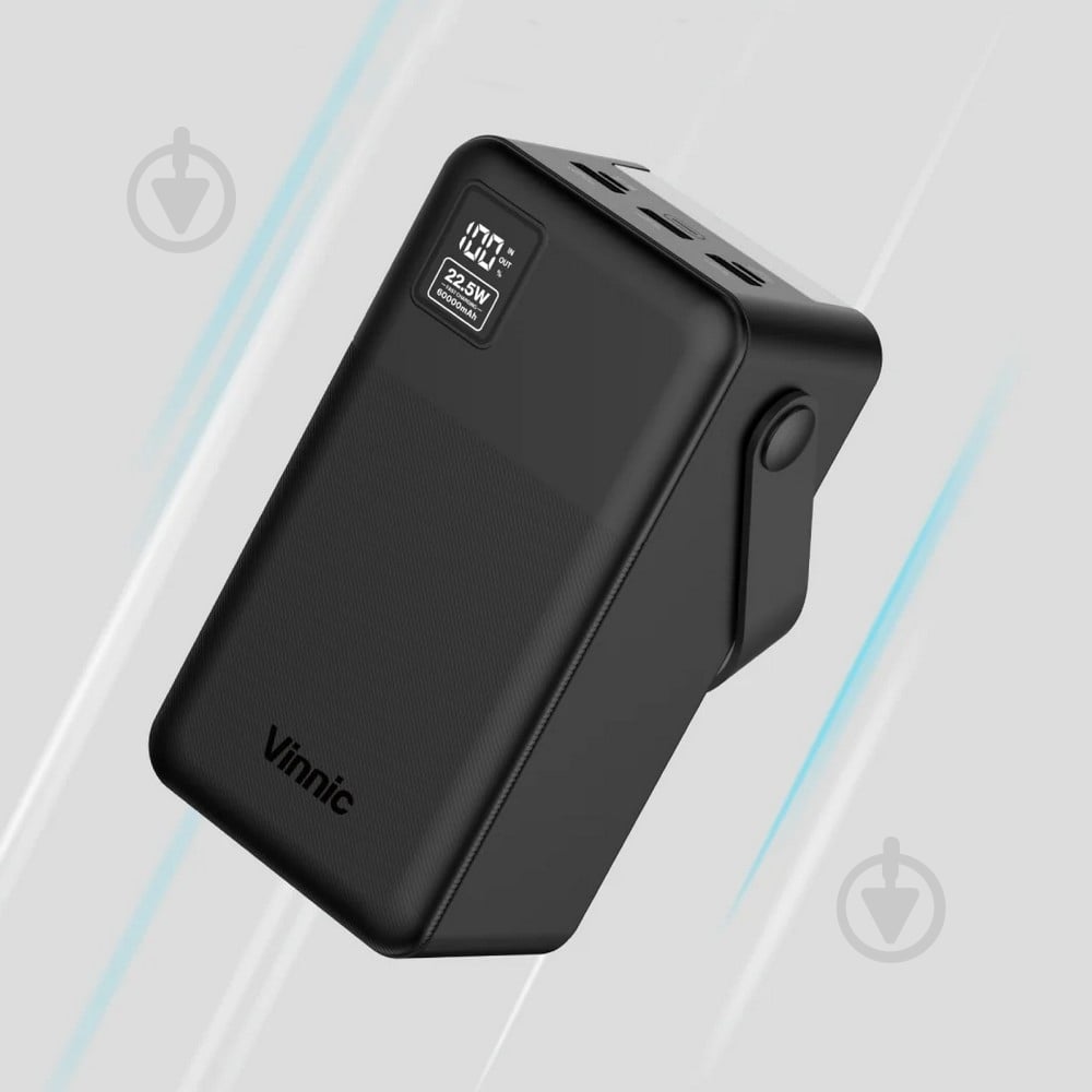 Повербанк Vinnic 60000 mAh black (4898338024586) EVEREST 4 Fast - фото 5
