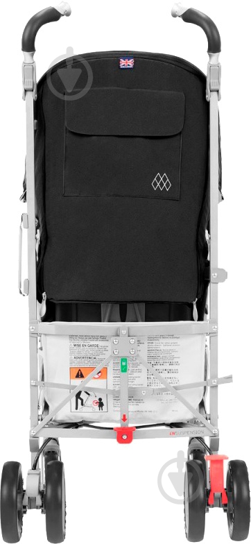 Коляска-трость Maclaren Techno XT Black-Silver WD1G070092 - фото 3 Коляска-трость Maclaren Techno XT Black-Silver WD1G070092 - фото 3