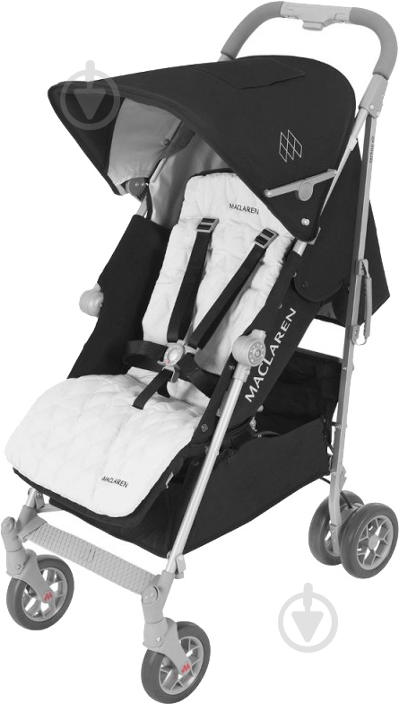 Коляска-трость Maclaren Techno XLR Black-Silver WD1G150092 - фото 3