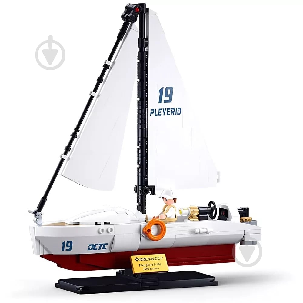 3D-конструктор Sluban Model Bricks Яхта 260 дет. M38-B1190 - фото 1 3D-конструктор Sluban Model Bricks Яхта 260 дет. M38-B1190 - фото 1