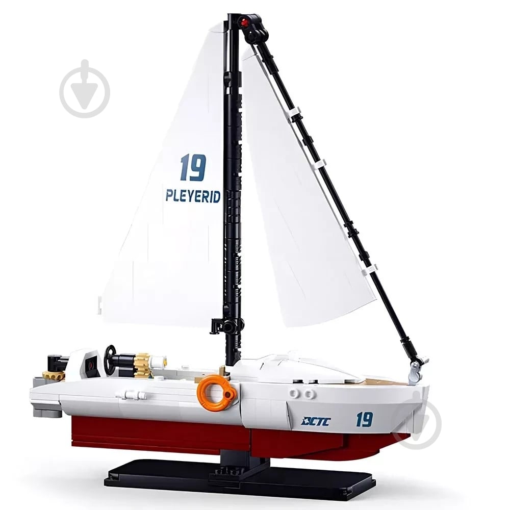 3D-конструктор Sluban Model Bricks Яхта 260 дет. M38-B1190 - фото 2 3D-конструктор Sluban Model Bricks Яхта 260 дет. M38-B1190 - фото 2