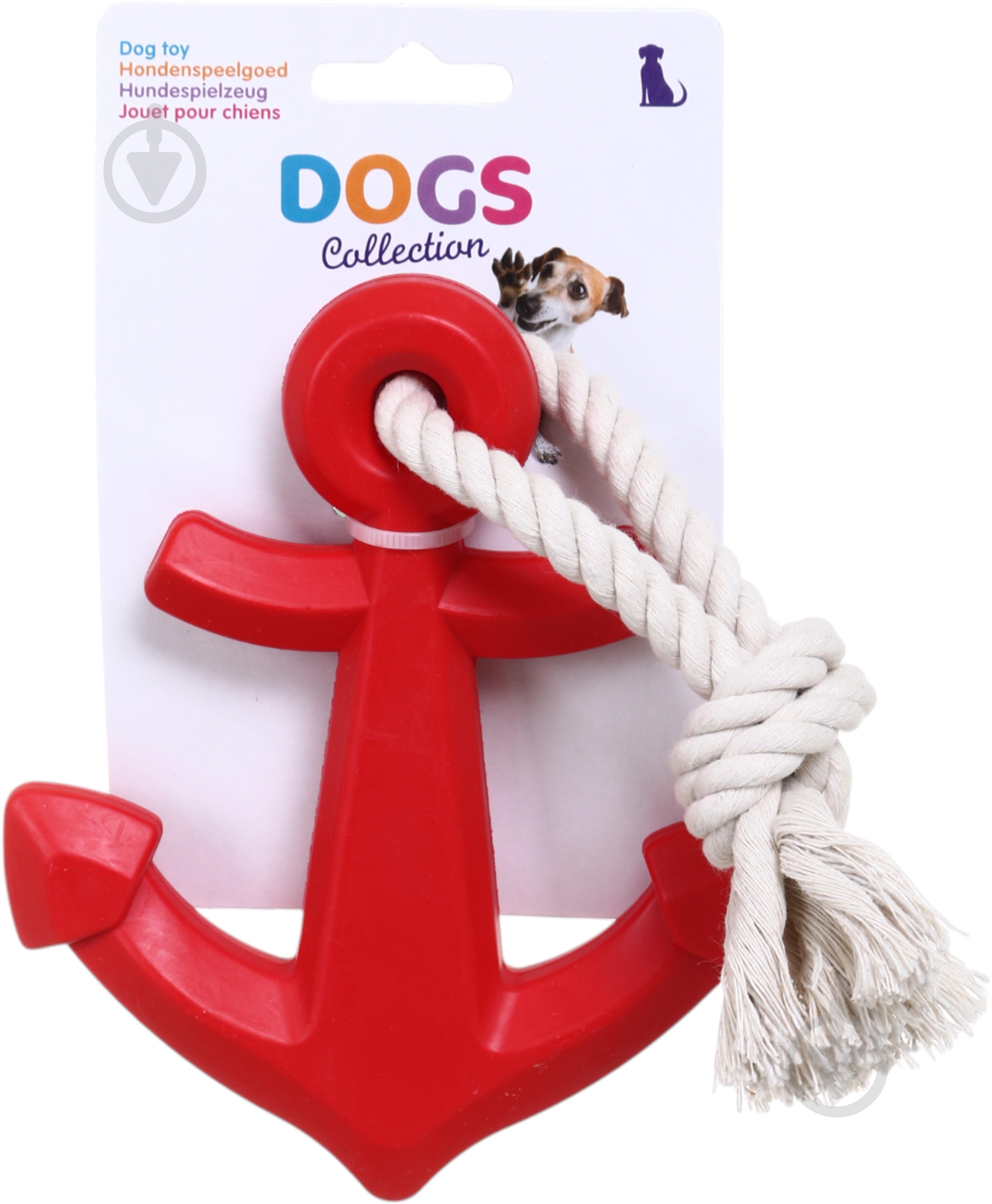 Іграшка для собак Dogs Collection Якір з мотузкою 15,5 см (498100320) - фото 4 Іграшка для собак Dogs Collection Якір з мотузкою 15,5 см (498100320) - фото 4