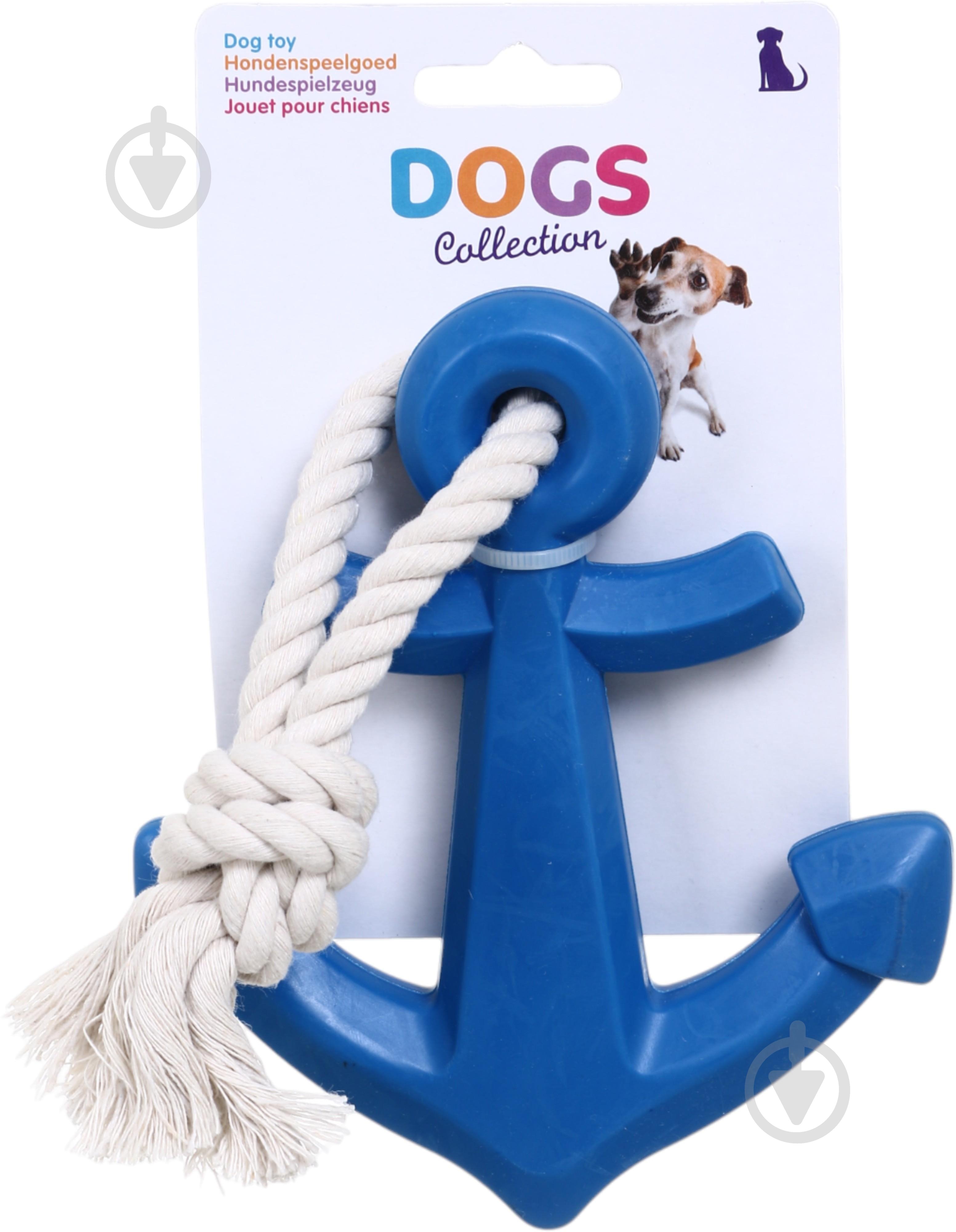 Іграшка для собак Dogs Collection Якір з мотузкою 15,5 см (498100320) - фото 3 Іграшка для собак Dogs Collection Якір з мотузкою 15,5 см (498100320) - фото 3