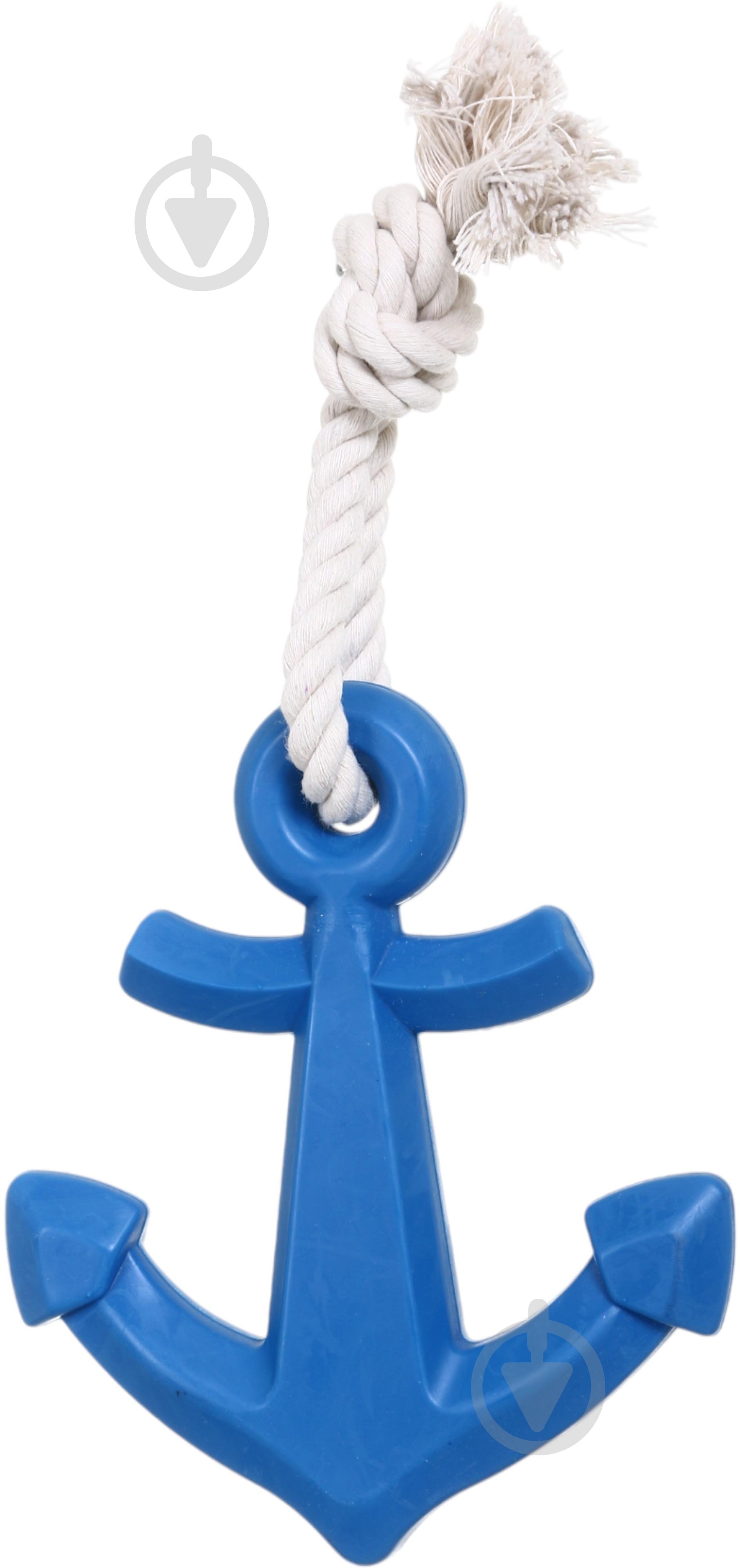 Іграшка для собак Dogs Collection Якір з мотузкою 15,5 см (498100320) - фото 1 Іграшка для собак Dogs Collection Якір з мотузкою 15,5 см (498100320) - фото 1