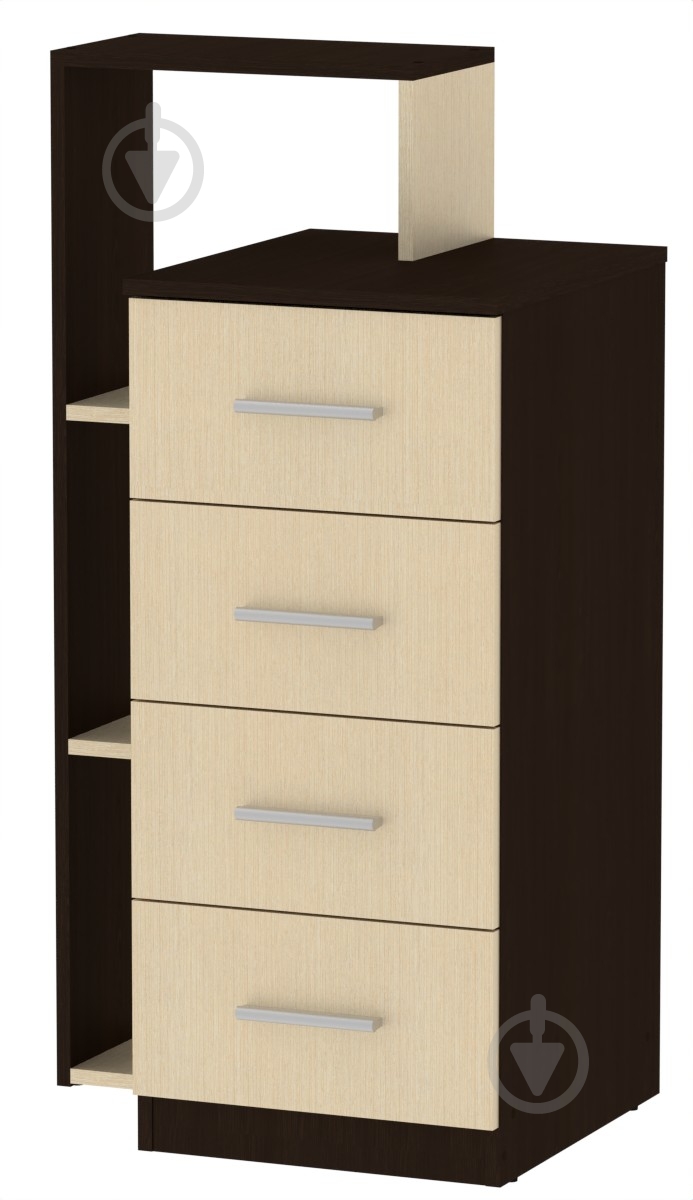 Комод Компанит 4-1Л венге - фото 1 Комод Компанит 4-1Л венге - фото 1