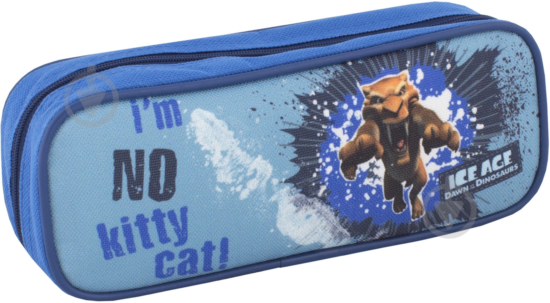 Пенал Ice Age IA09354 Cool For School синий - фото 1 Пенал Ice Age IA09354 Cool For School синий - фото 1
