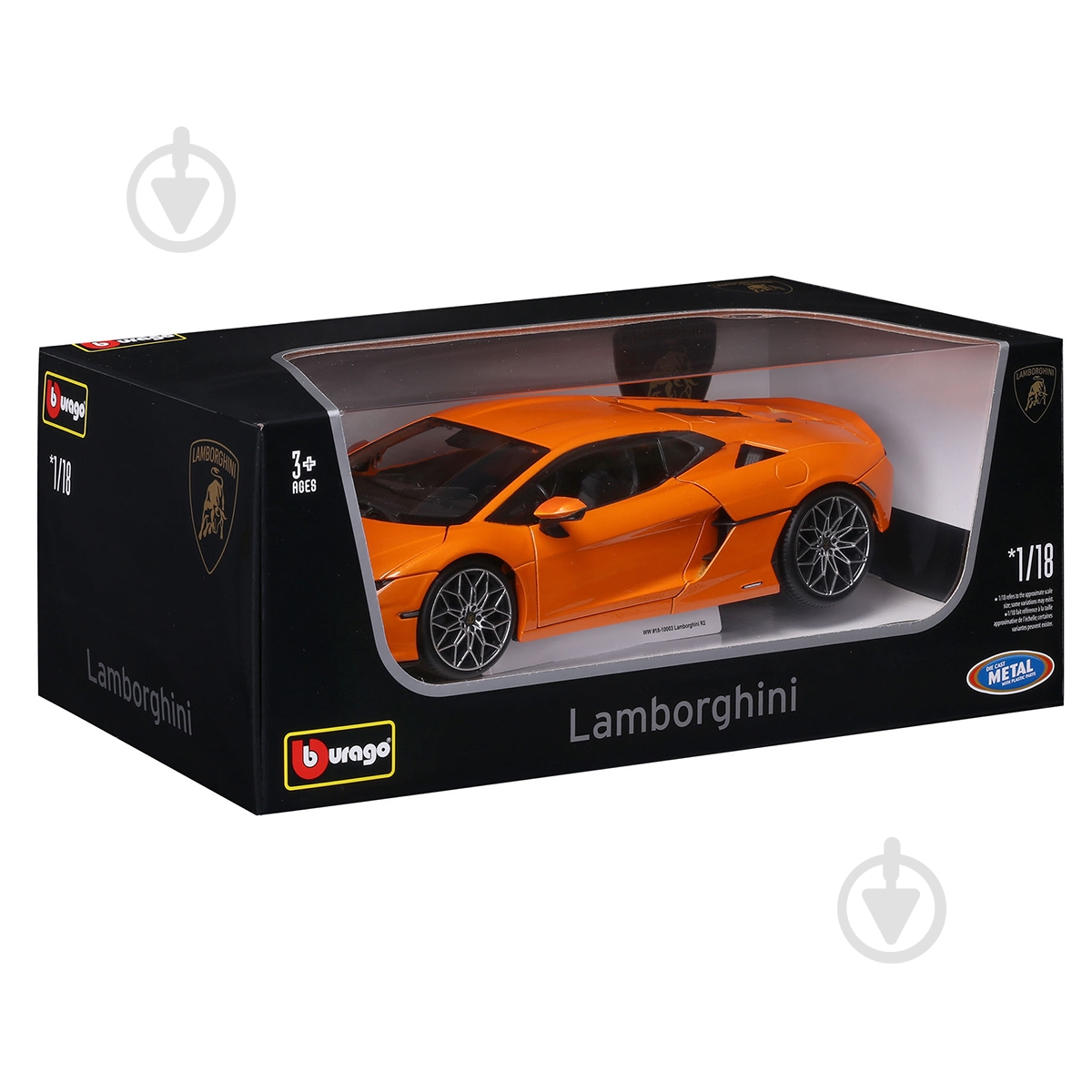 ᐉ Автомодель Bburago 1:18 Lamborghini Temerario Orange 18-11052Or