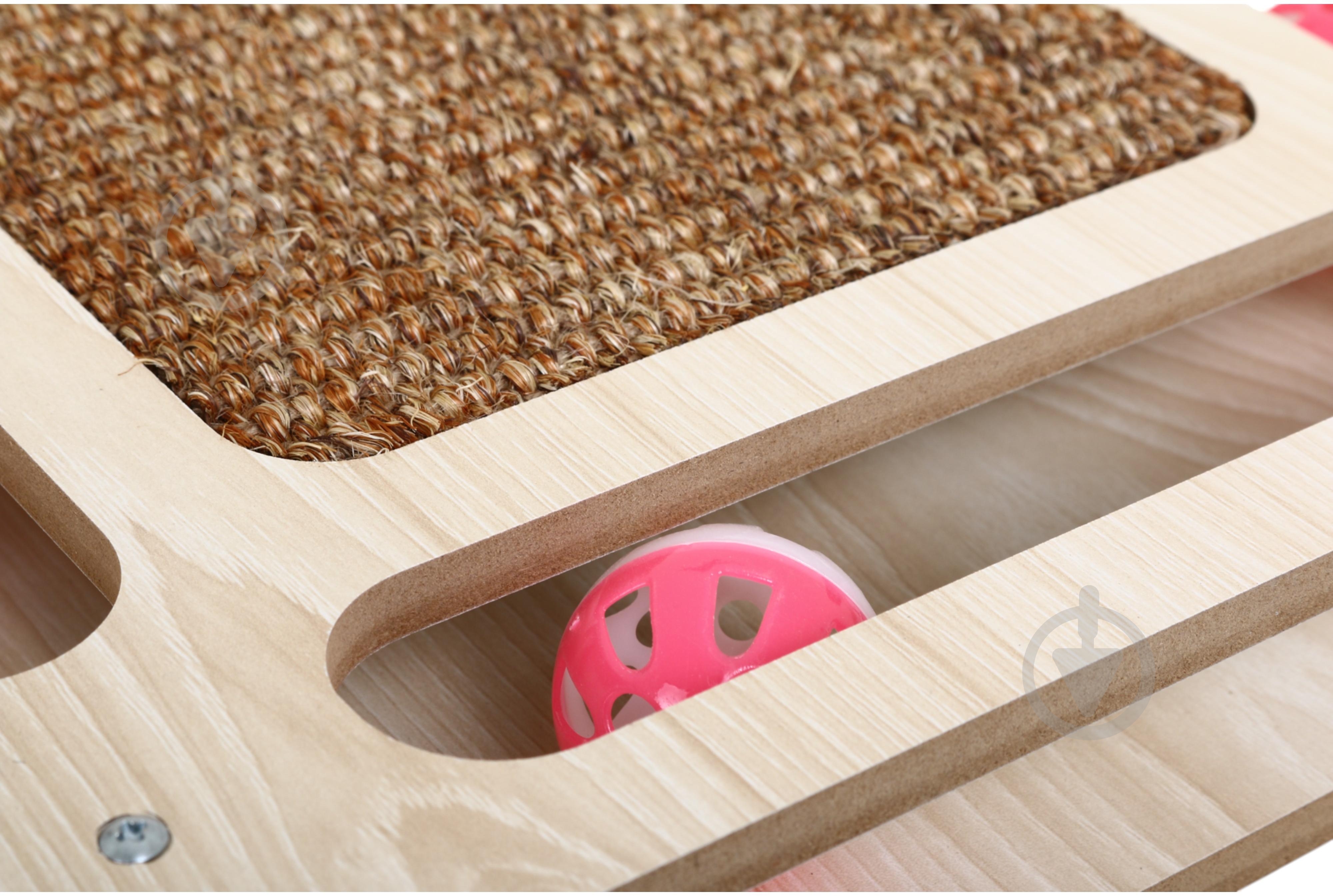 Кігтеточка Cats Collection з пір'ям і м'ячами (491014670) - фото 11 Кігтеточка Cats Collection з пір'ям і м'ячами (491014670) - фото 11