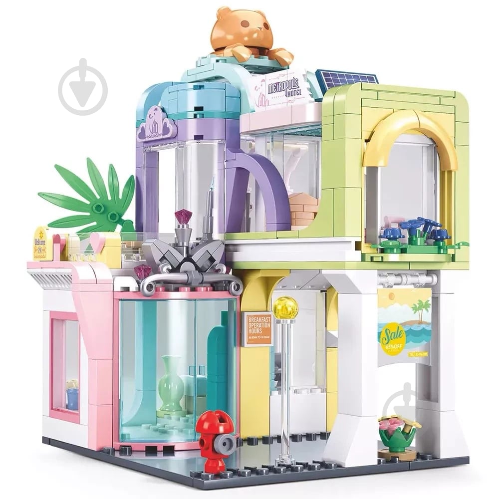 Конструктор Sluban Metropolis Готель Корона 451 деталей M38-B1267 - фото 2