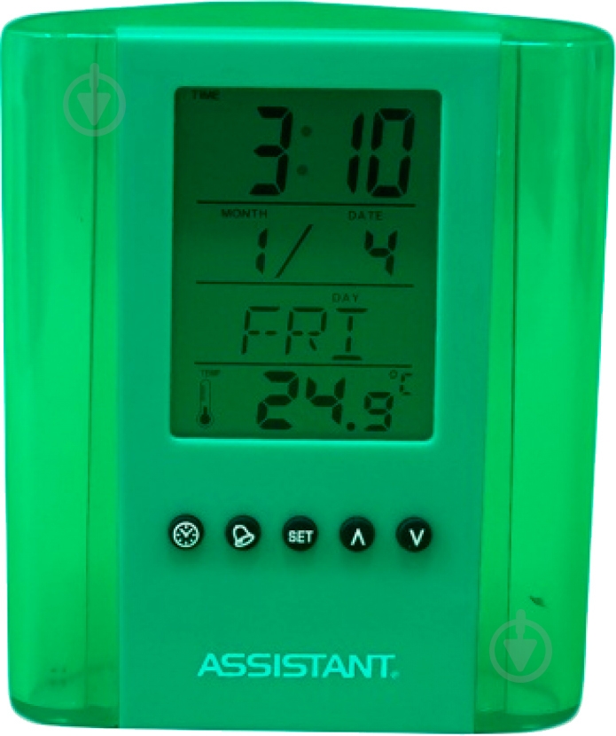 Стакан-часы AH-1050 green Assistant - фото 1 Стакан-часы AH-1050 green Assistant - фото 1
