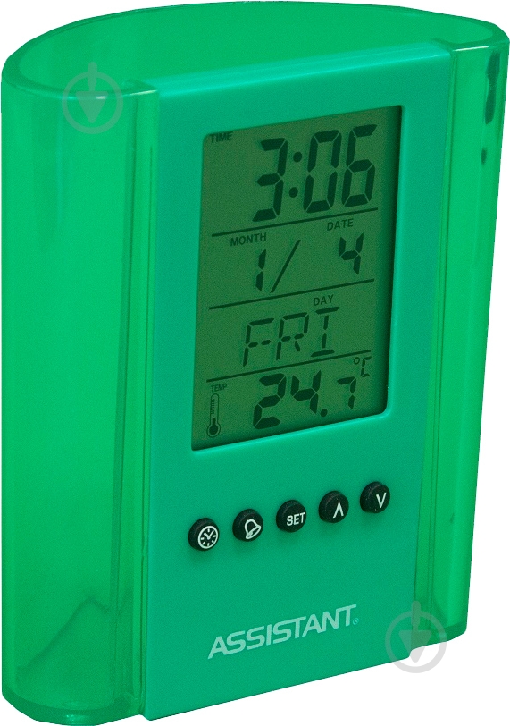 Стакан-часы AH-1050 green Assistant - фото 2 Стакан-часы AH-1050 green Assistant - фото 2