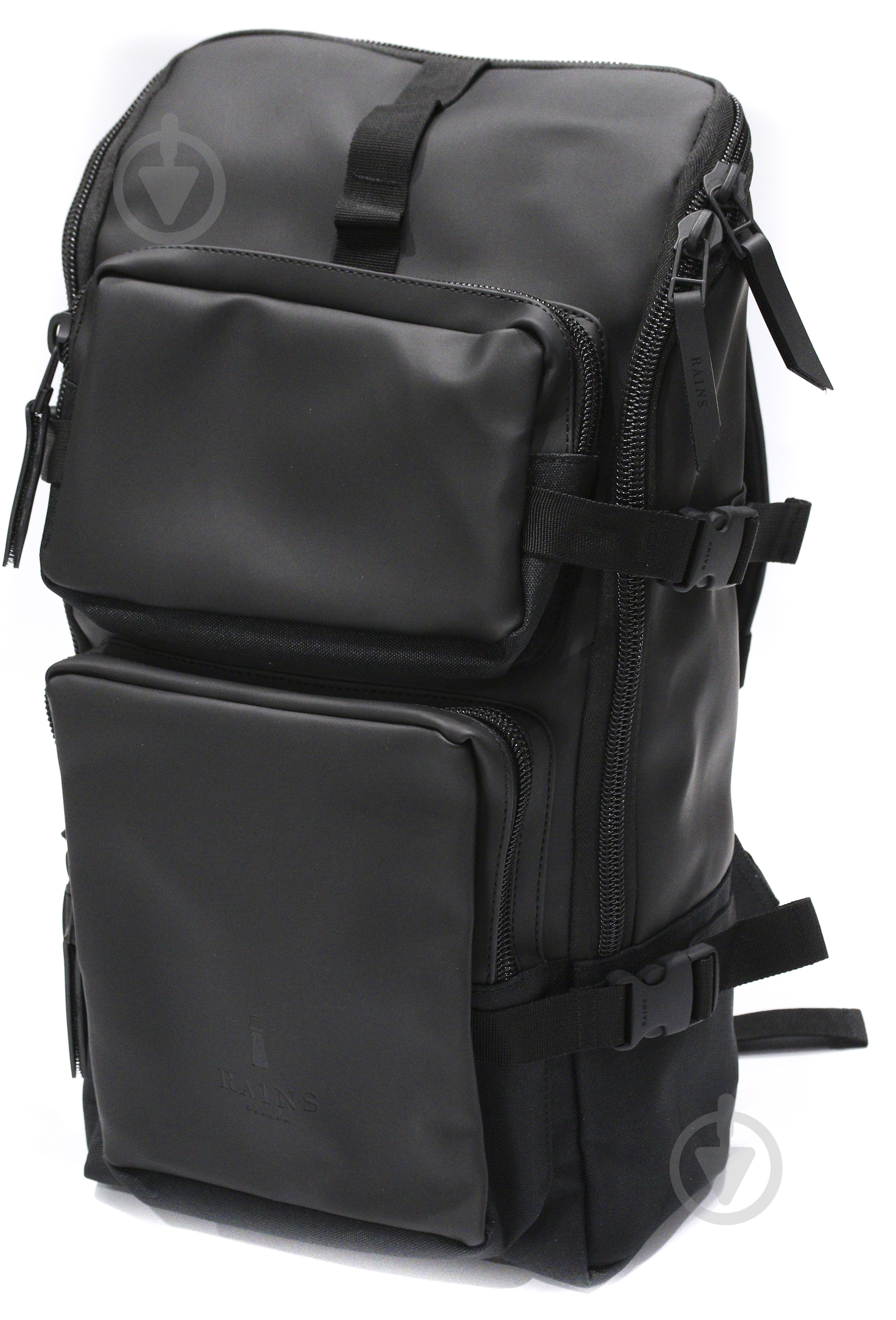 Рюкзак Rains CHARGER BACKPACK 13860-01 черный - фото 2 Рюкзак Rains CHARGER BACKPACK 13860-01 черный - фото 2
