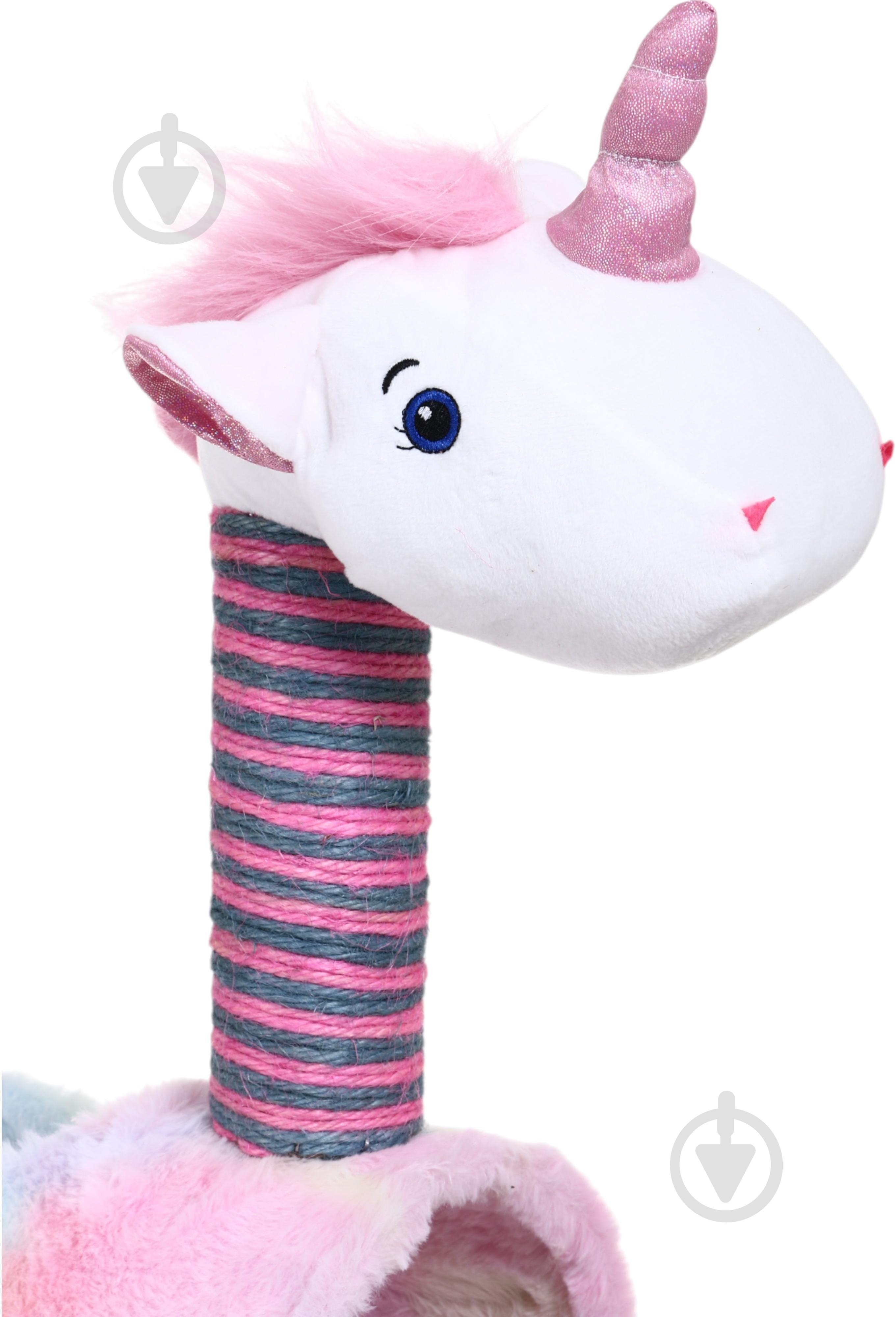 Кігтеточка Cats Collection Єдиноріг 30x40x85 см - фото 5